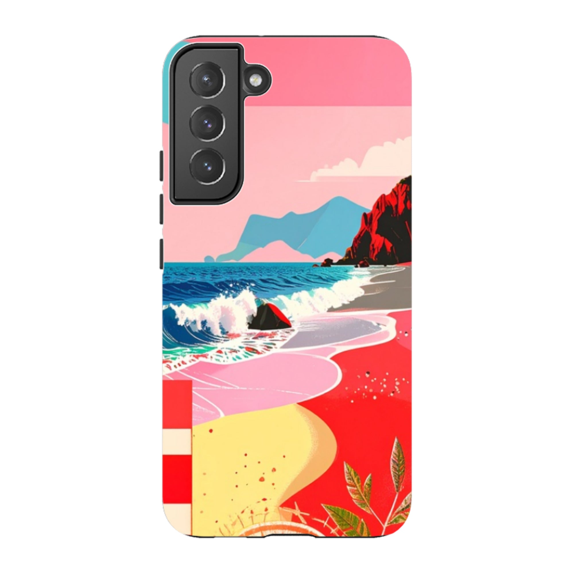 Samsung Tough Case - Red Beach