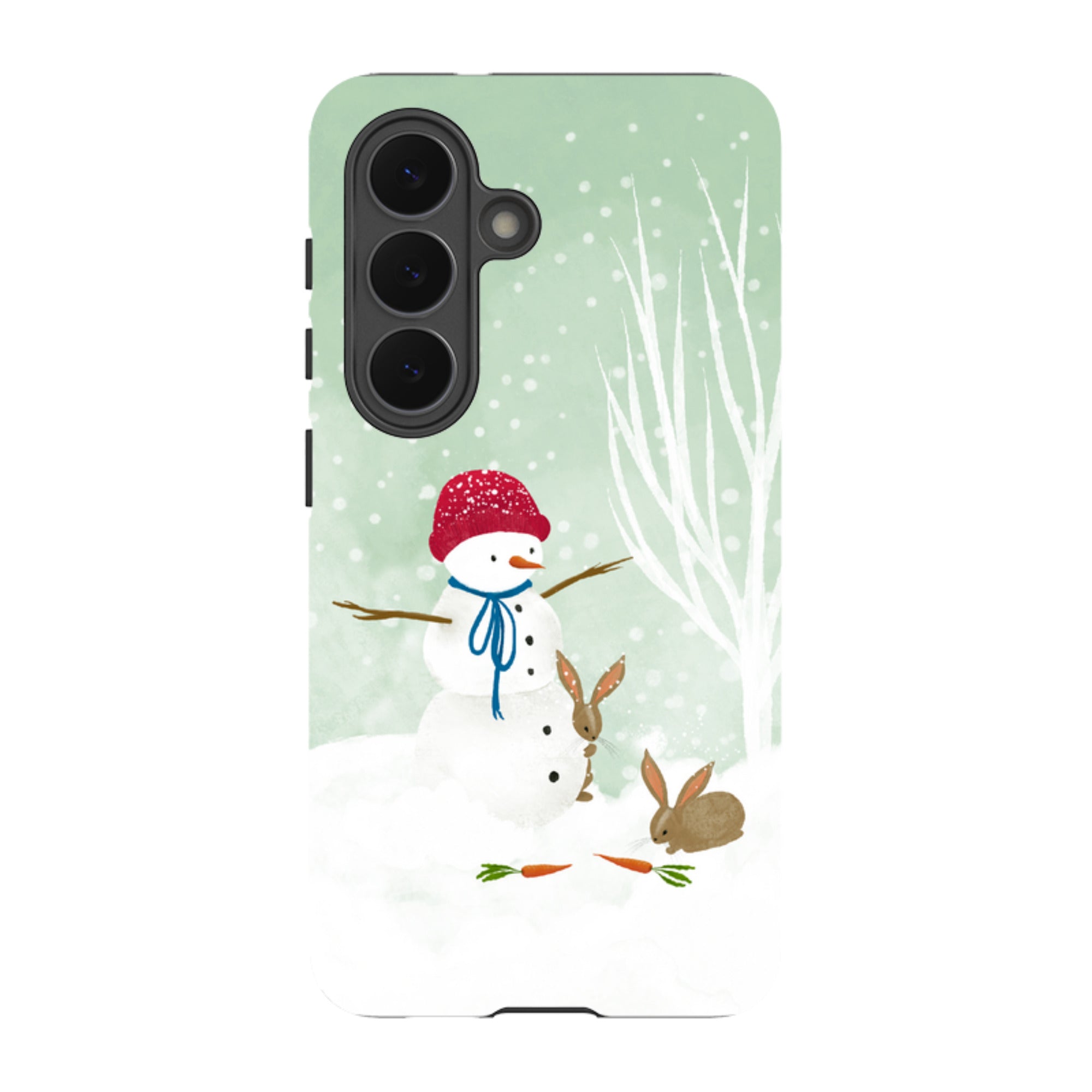 Samsung Tough Case - Snowman By Katherine Quinn