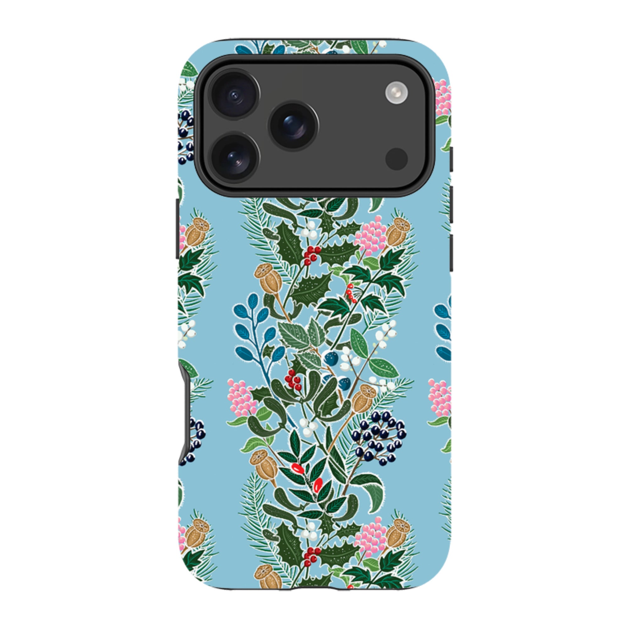iPhone Tough Case - Winter Hedge-2 By kate Heiss