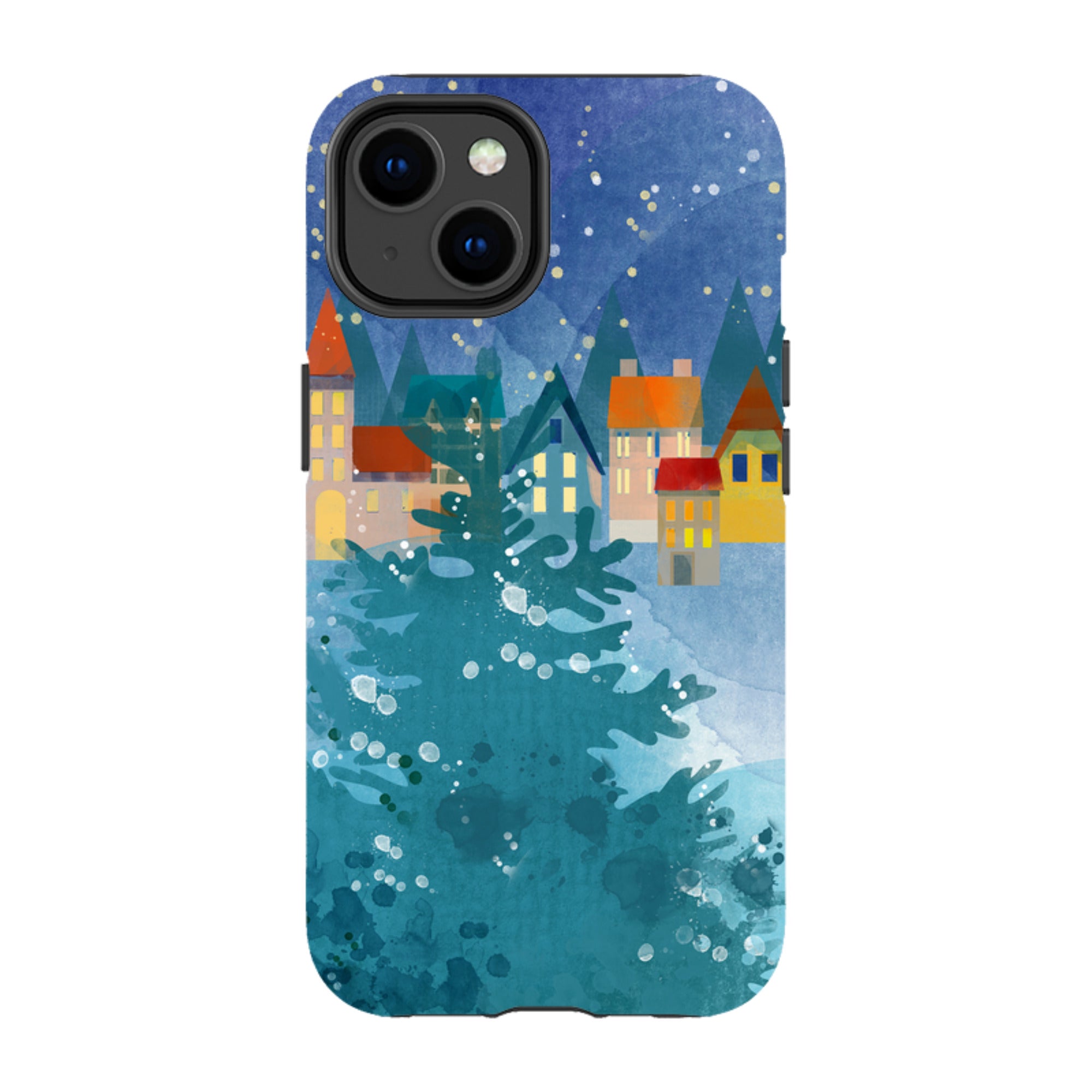 iPhone MagSafe Tough Case - Winter Town