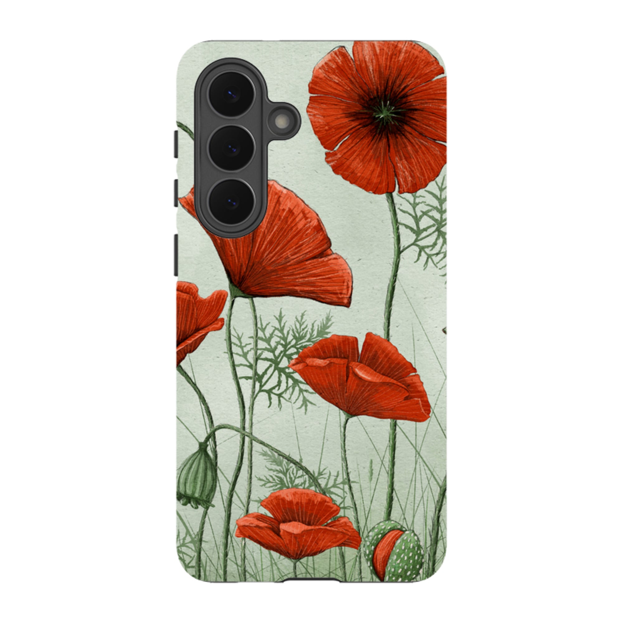 Samsung Tough  Case - Poppies By Maja Lindberg