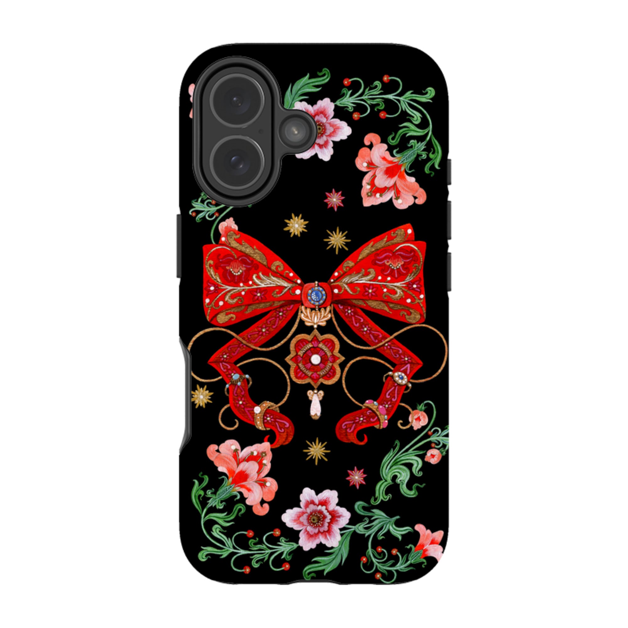 iPhone Tough  Case - Five Gold Ring By Maria Matos