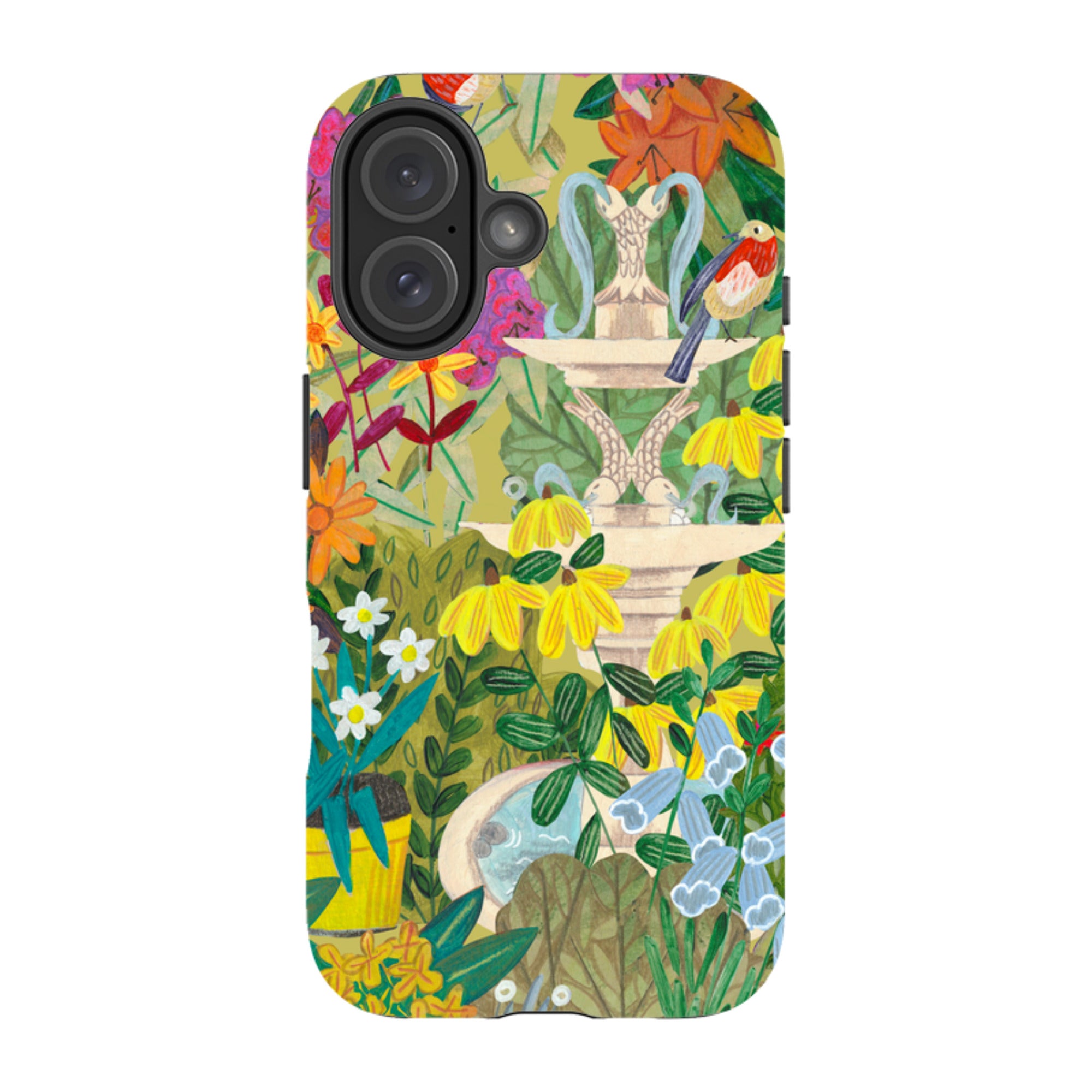 iPhone Tough Case - Floral Garden By Caroline Bonne Muller