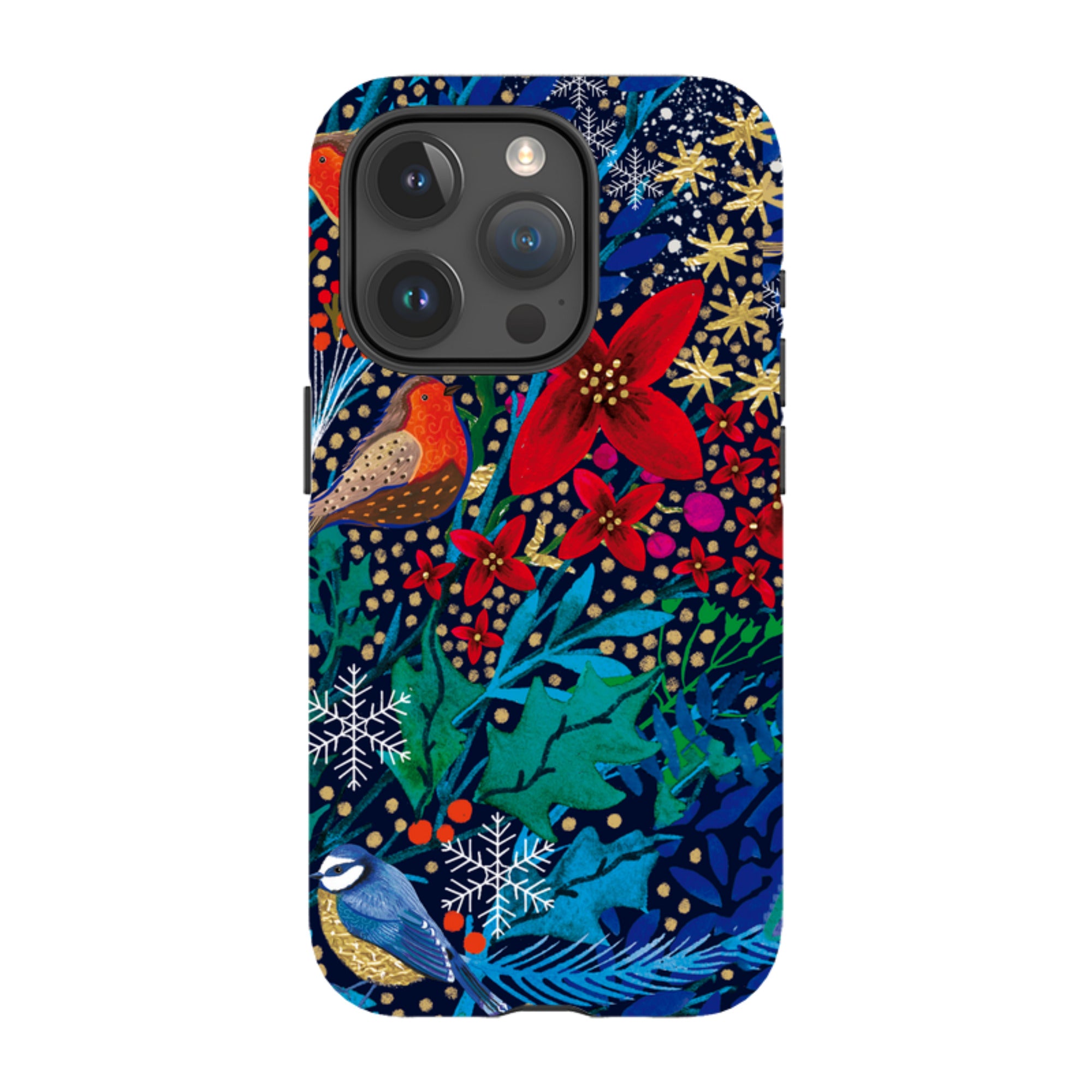 iPhone MagSafe Tough Case - Xmas Robin II By Emma Frances Grant