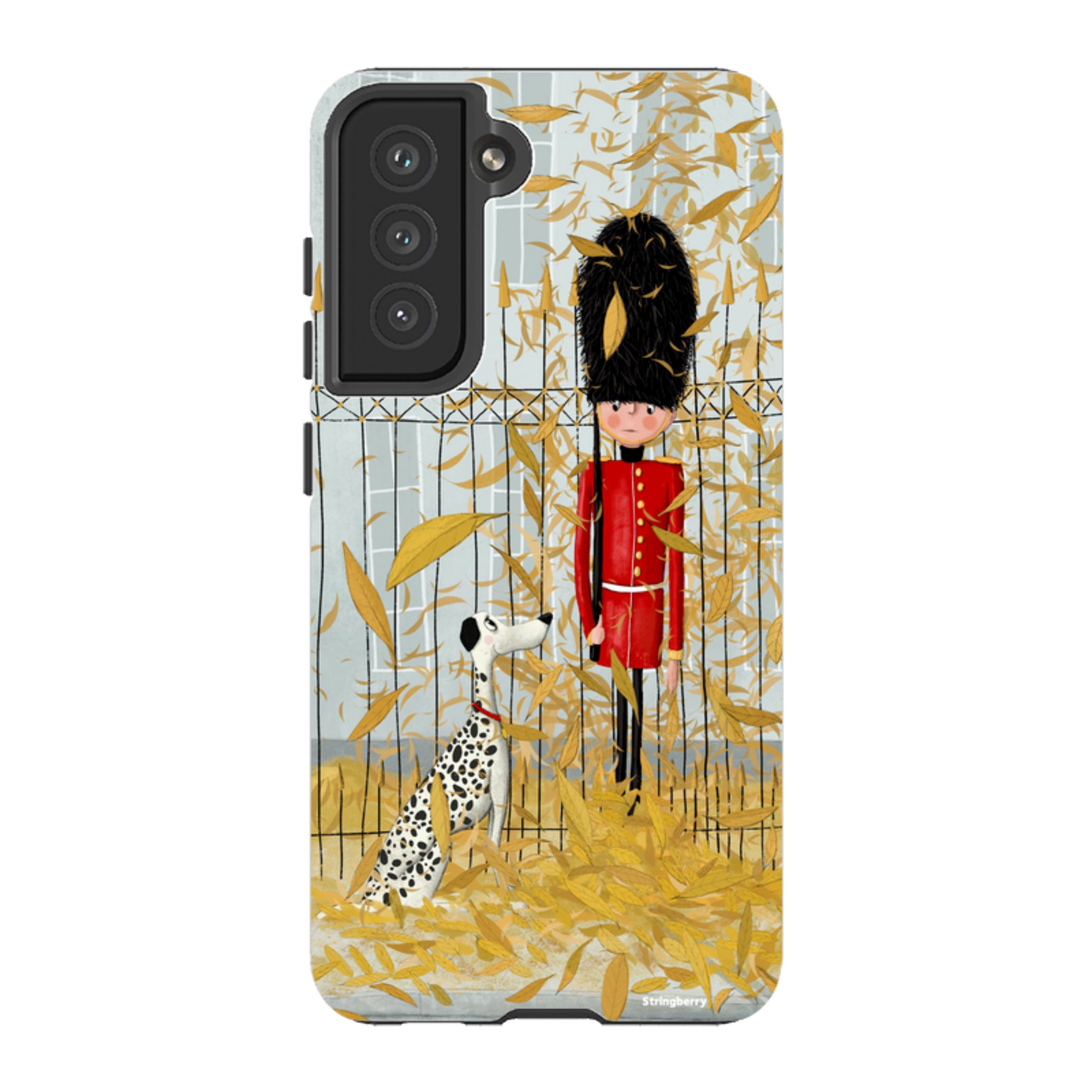 Samsung Tough Case - London In Leaves By Maja Lindberg