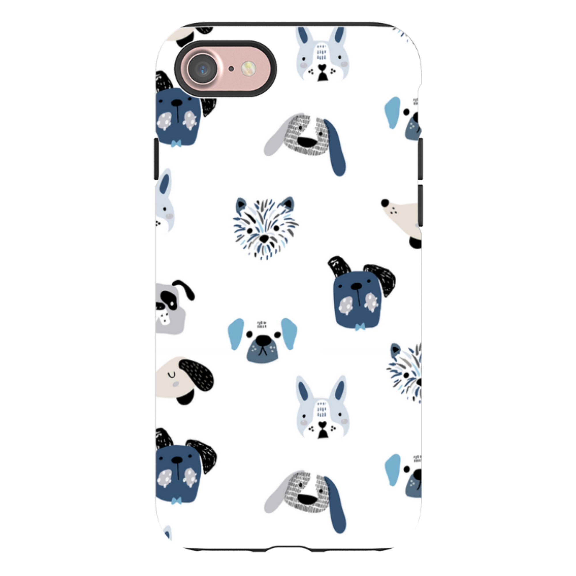 iPhone Tough Case - Dog Pattern