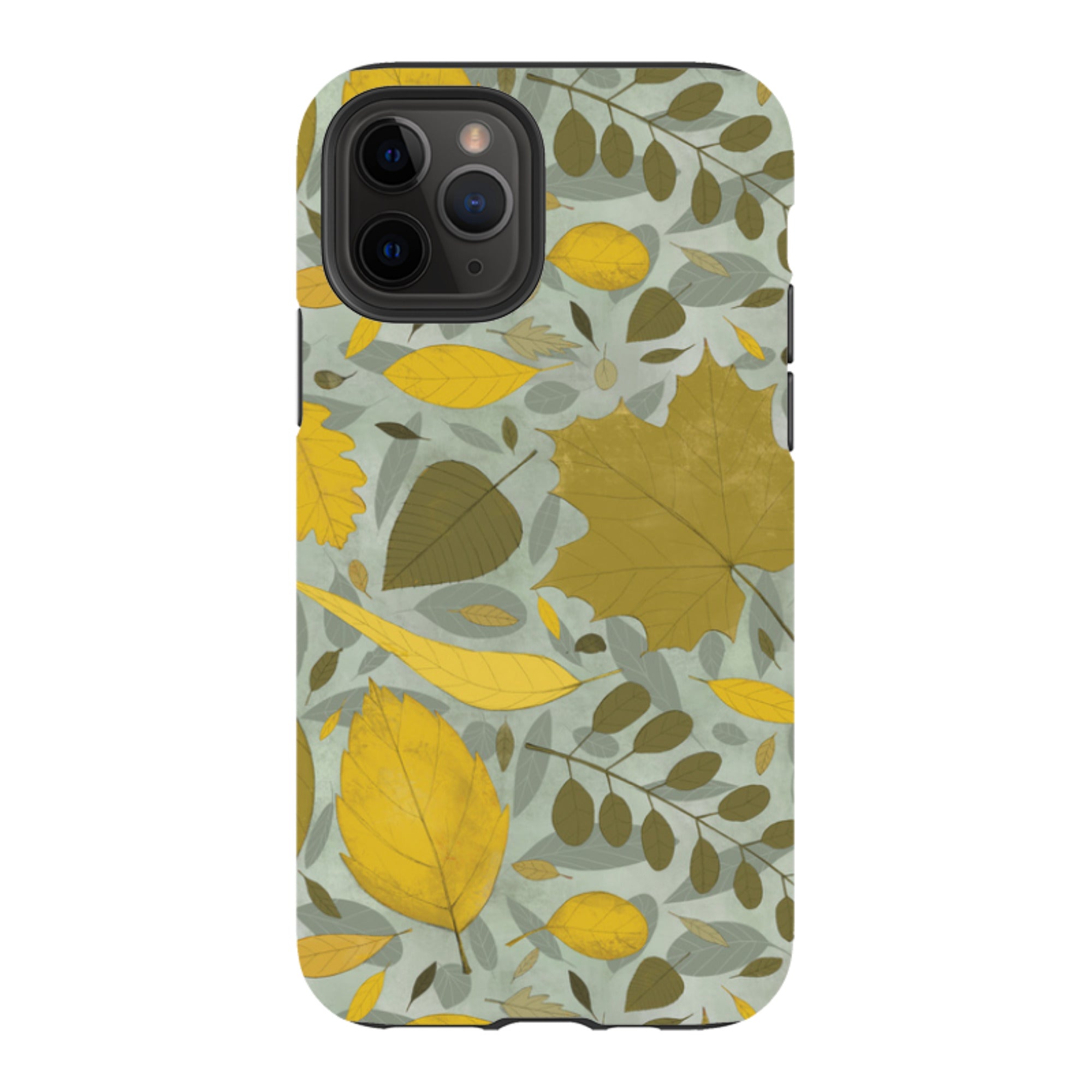 iPhone Tough Case - Fall Leaves By Maja Lindberg