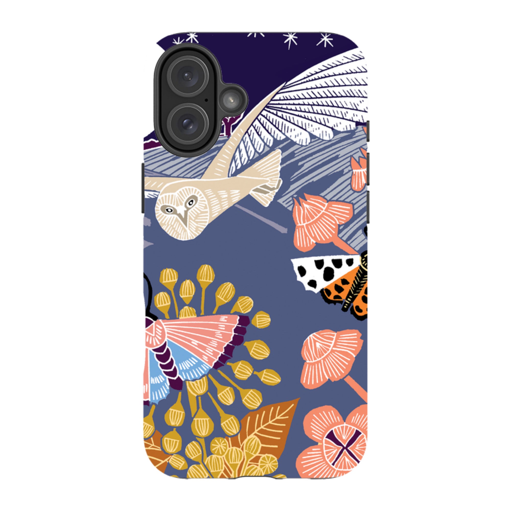 iPhone Tough Case - Evening Barn Owl By Kate Heiss