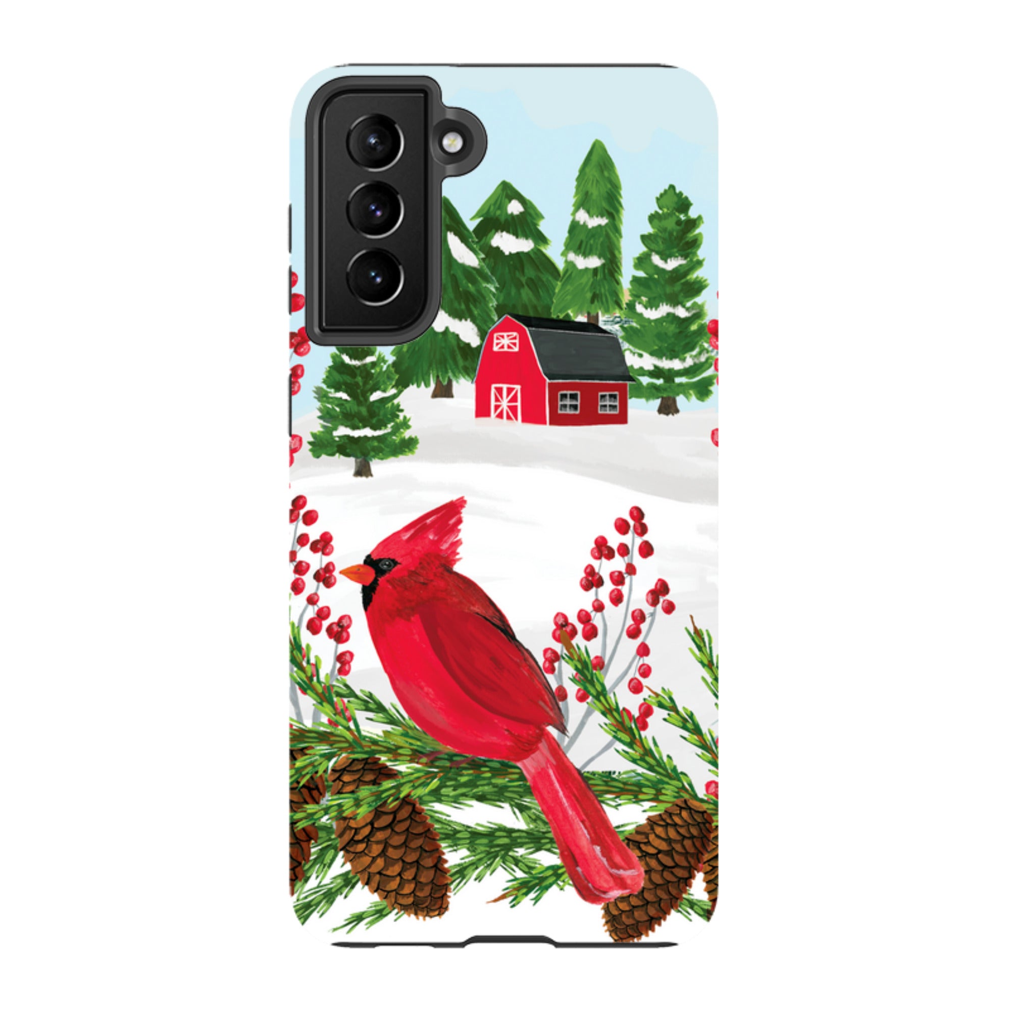 Samsung Tough Case - Countryside Christmas By Abby Jacobs