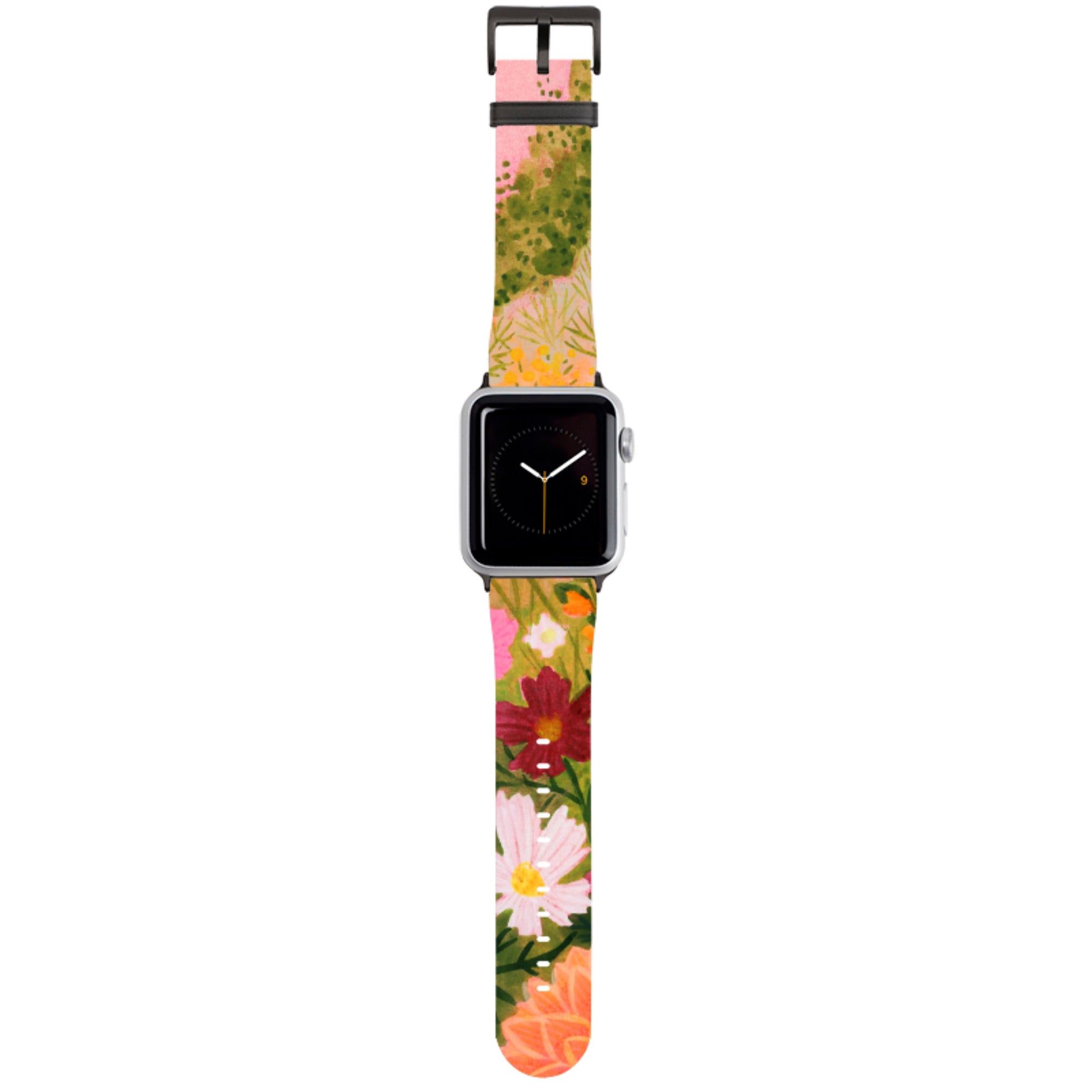 Flower Farm Sunset Apple Watch Strap By Lee Foster Wilson