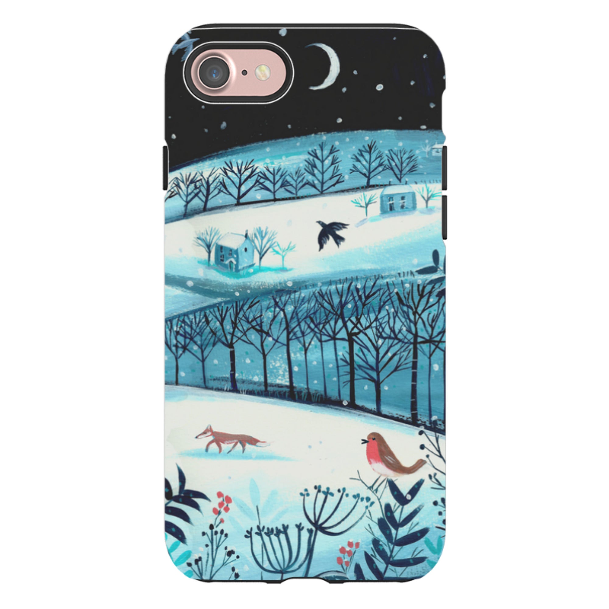 iPhone Tough Case - Winterscape-2 By Mary Stubberfield