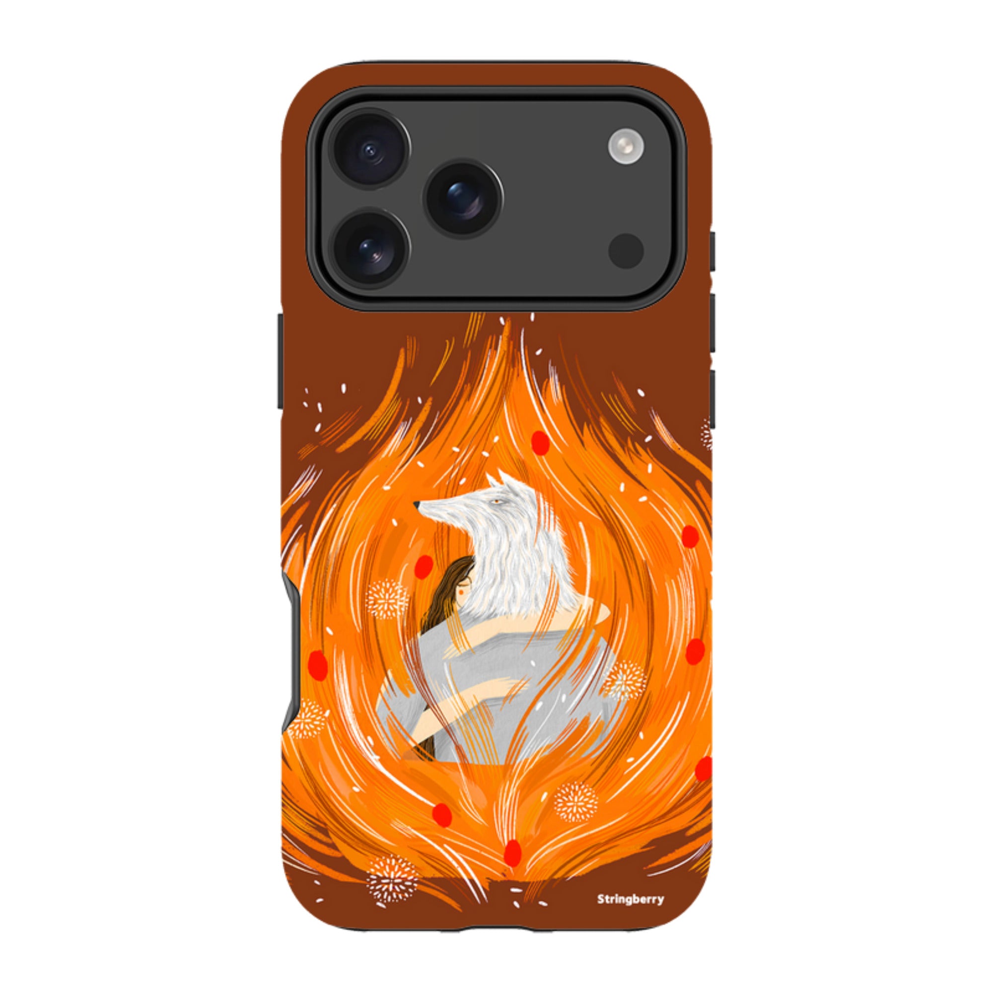 iPhone Tough Case - Fire Of Us By Madalina Andronic