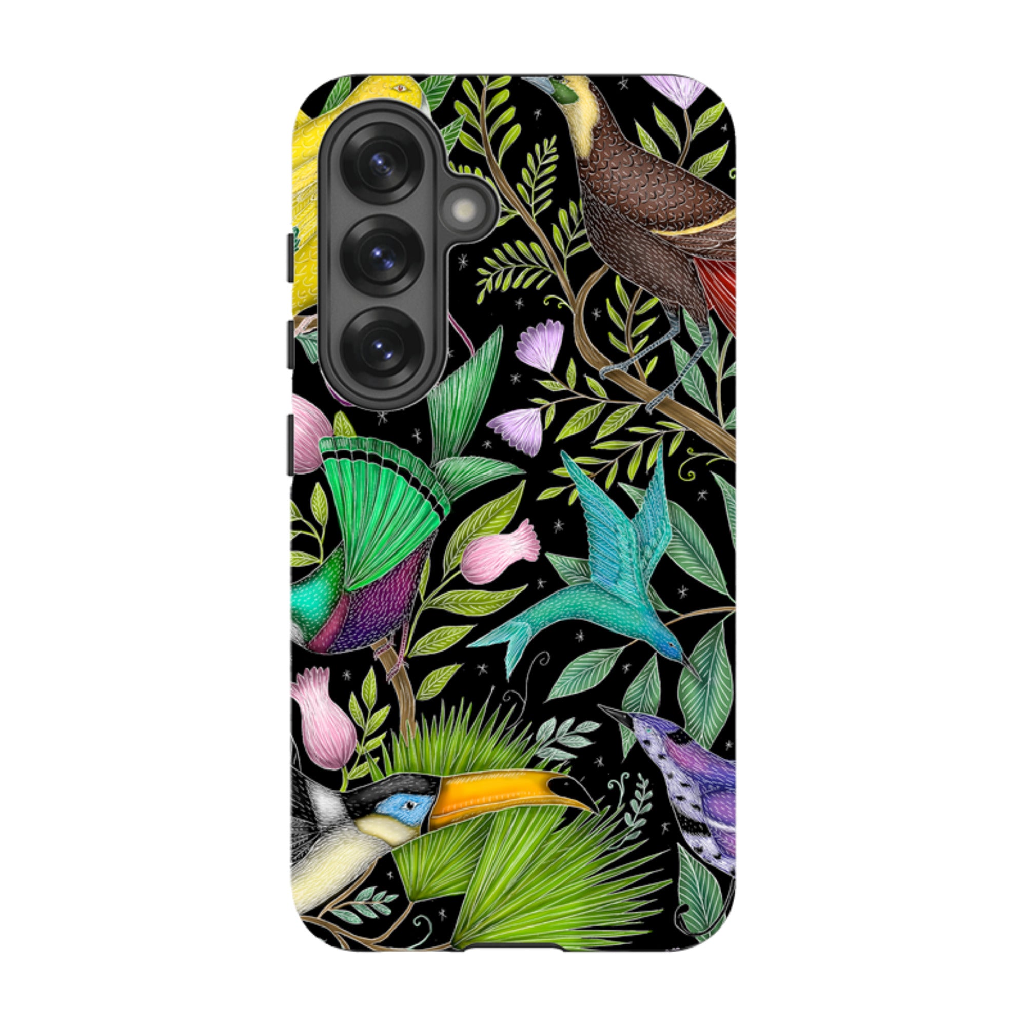 Samsung Tough Case - Exotic Birds By Catherine Rowe