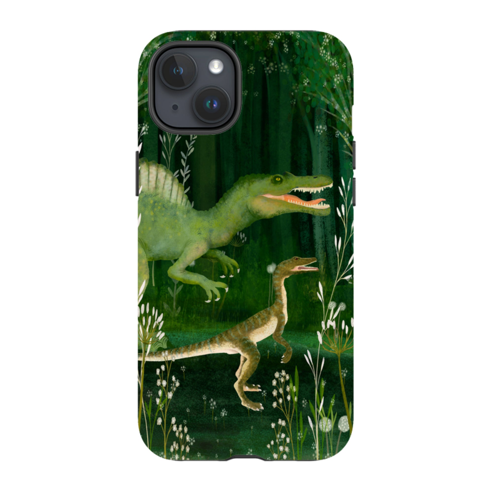 iPhone Tough Case - Dino Park II By Katherine Quinn