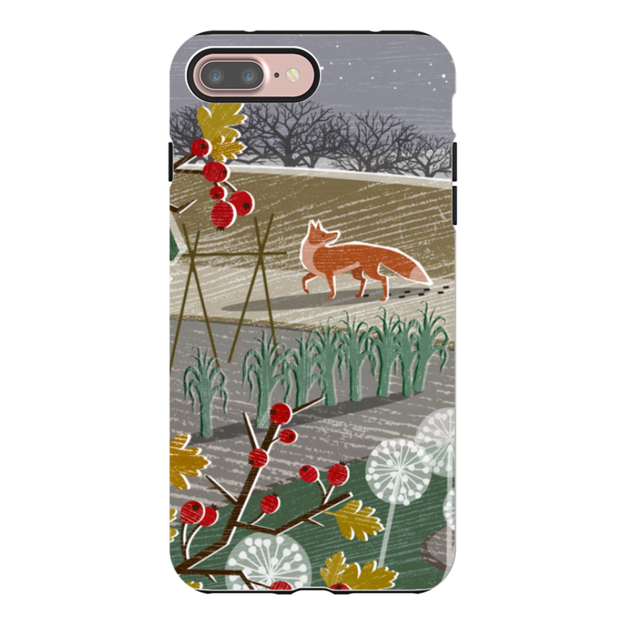 iPhone Tough Case - Night Fox 2 By Liane Payne