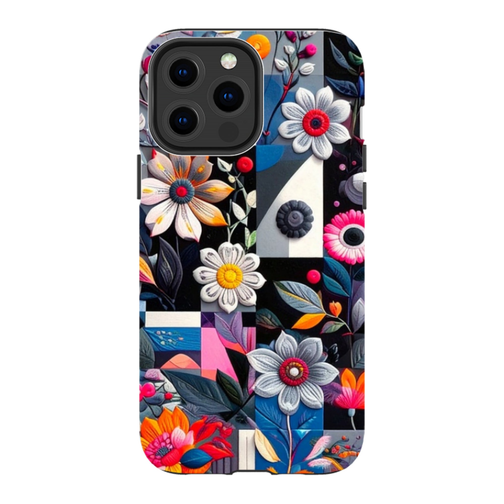 iPhone Tough Case - Summer Petal Garden