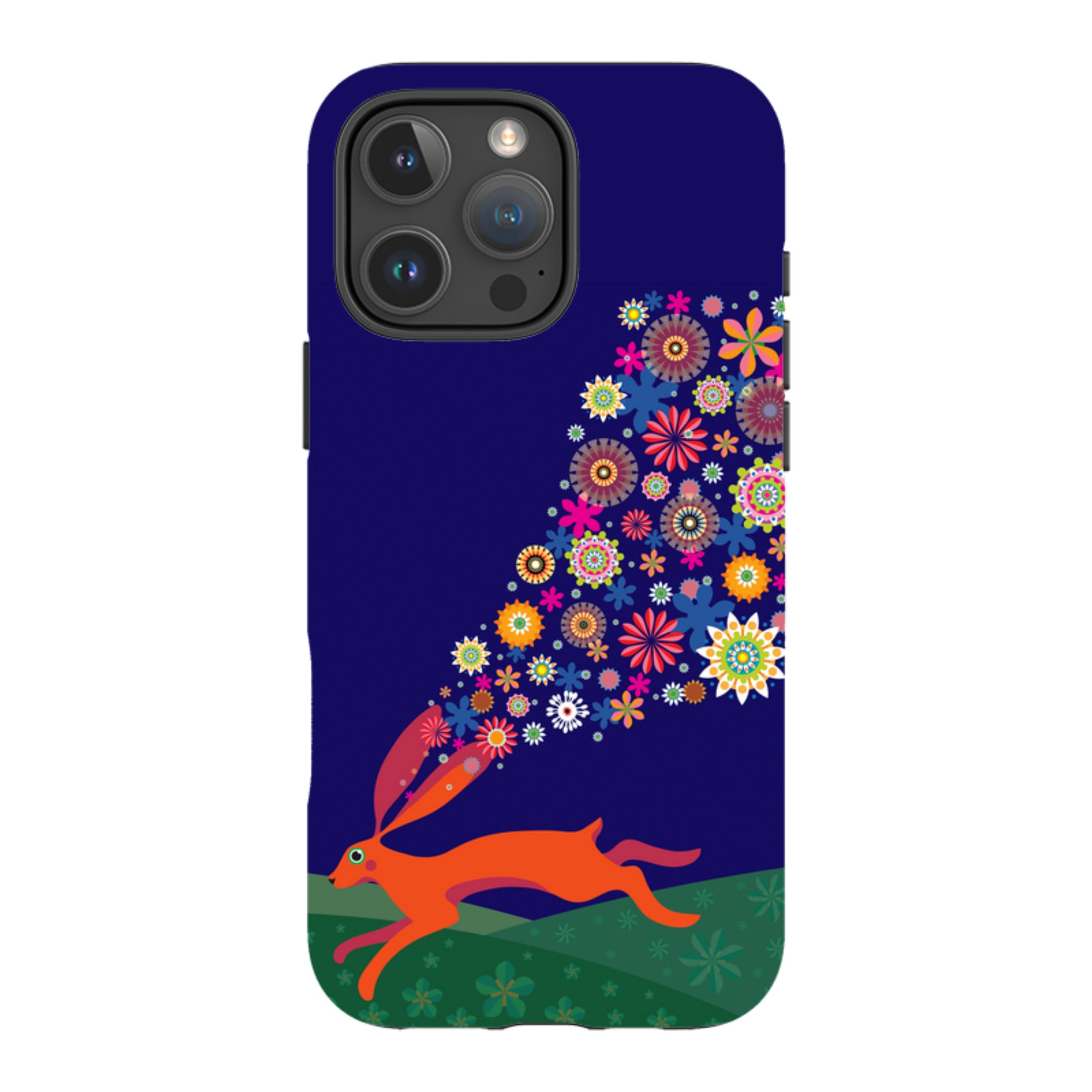 iPhone Tough Case - Hare Magic By Patternistas
