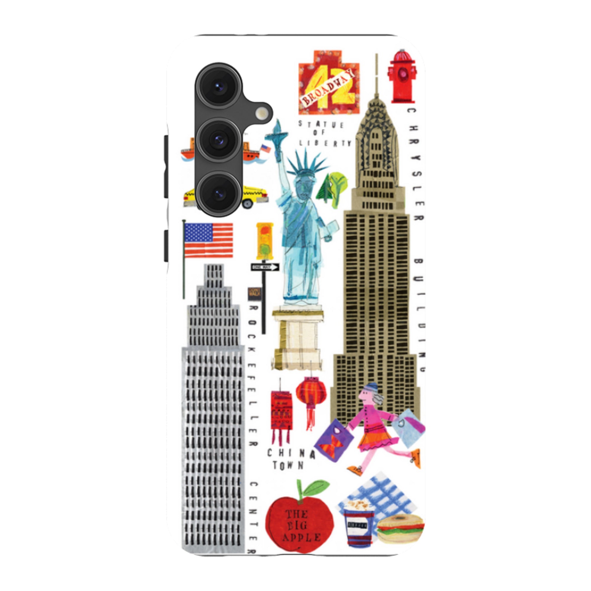 Samsung Tough Case - New York Icons By Tracey English