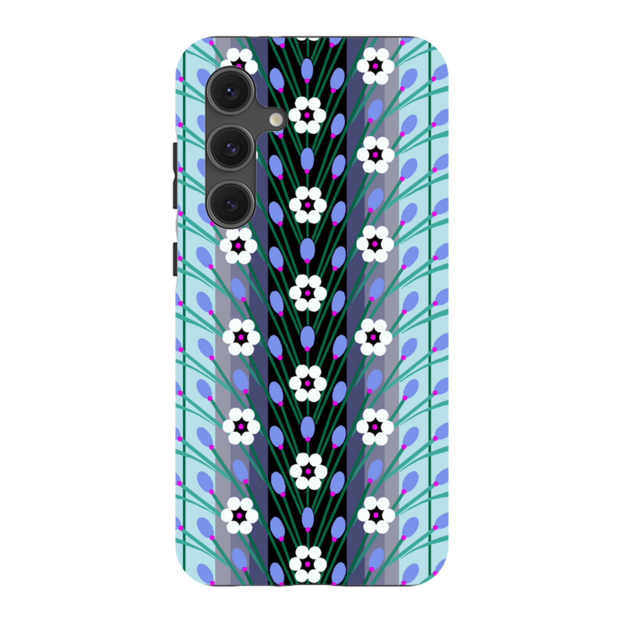 Samsung Tough  Case - Lavender Blue By Cressida Bell