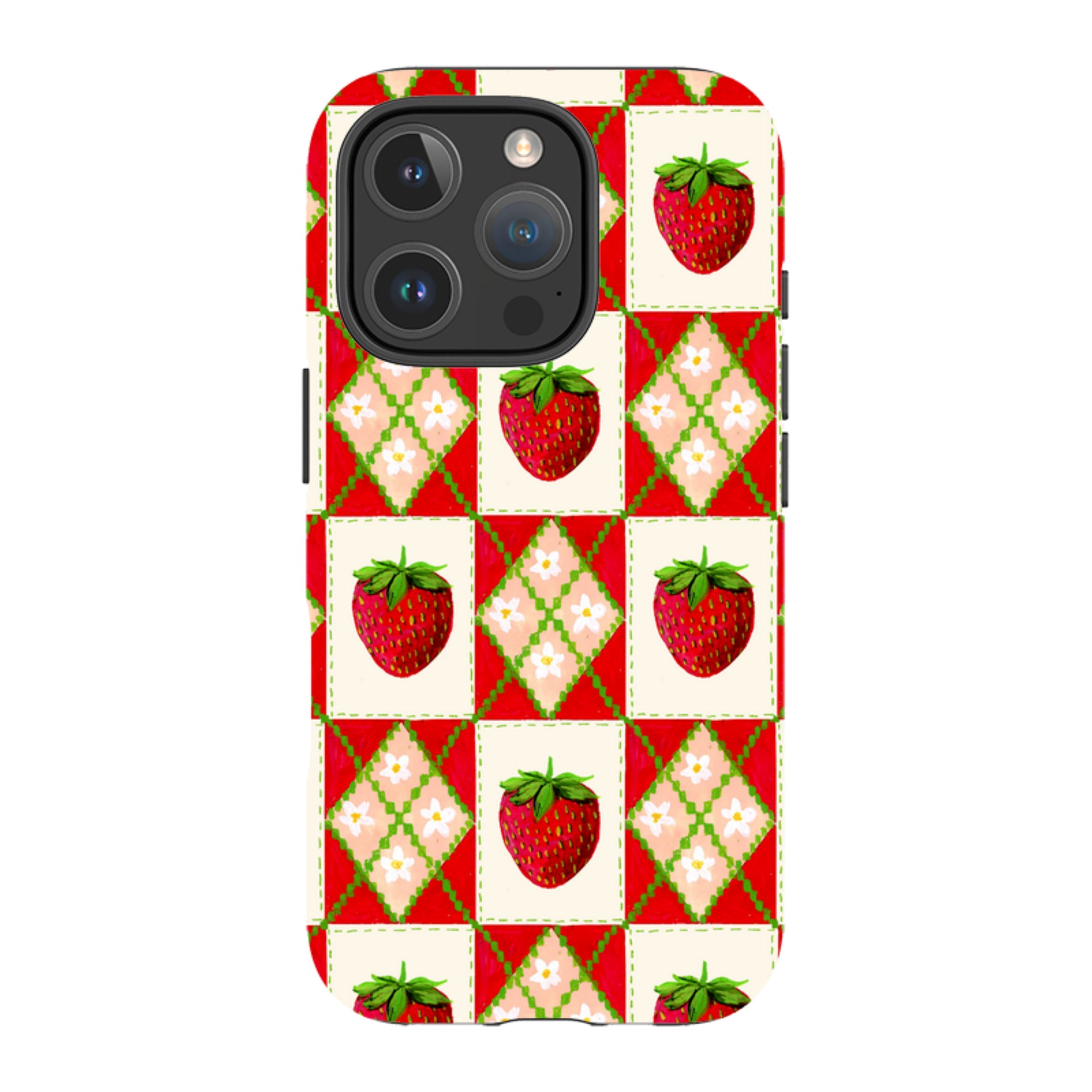 iPhone Case - Strawberries II By Abby Jacobs