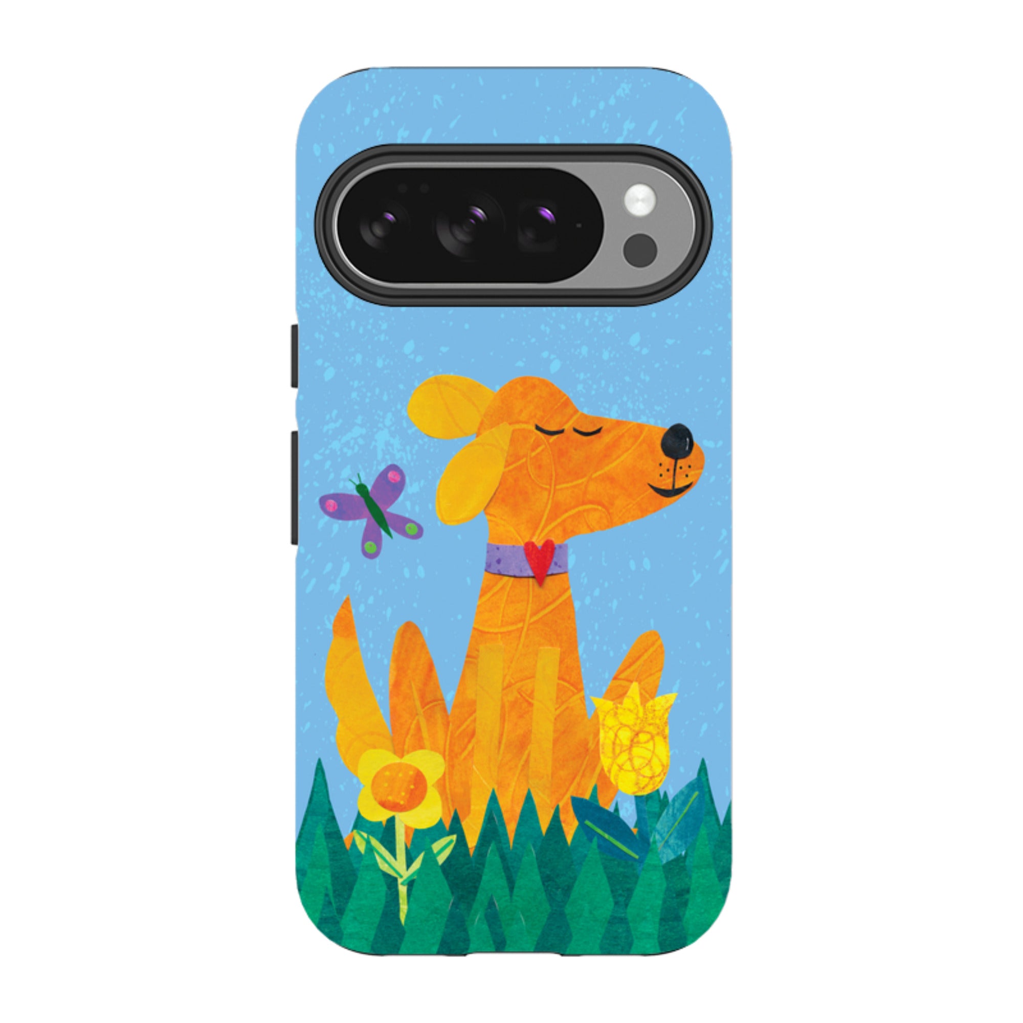 Google Tough Case - Pup In The Grass By Tracey English