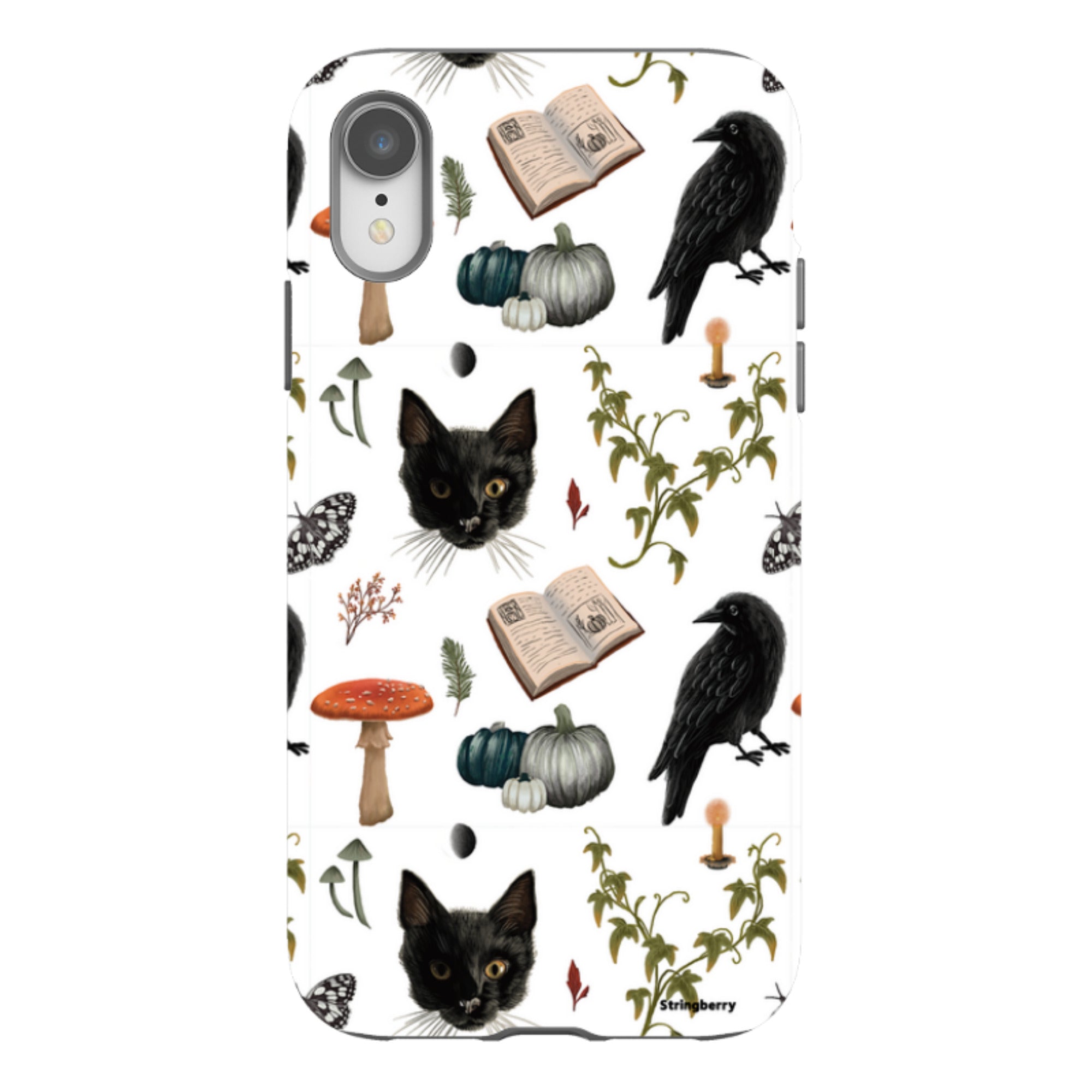 iPhone Tough Case - Halloween Pattern II By Anna Stead