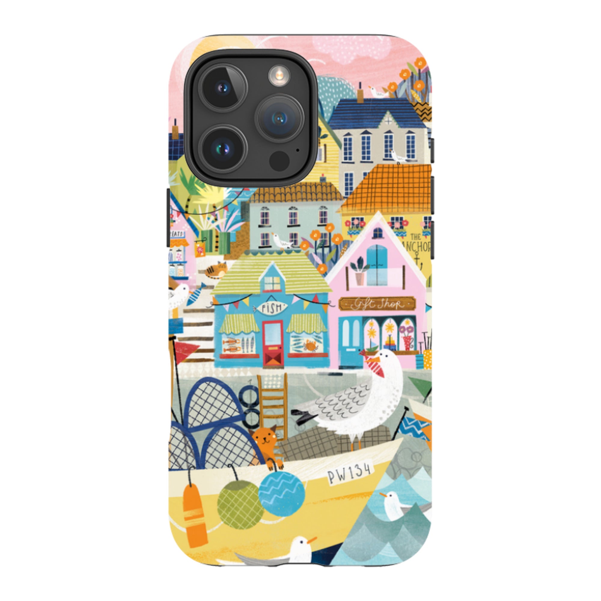 iPhone MagSafe Tough Case - Harbour 2 By Ali Brookes