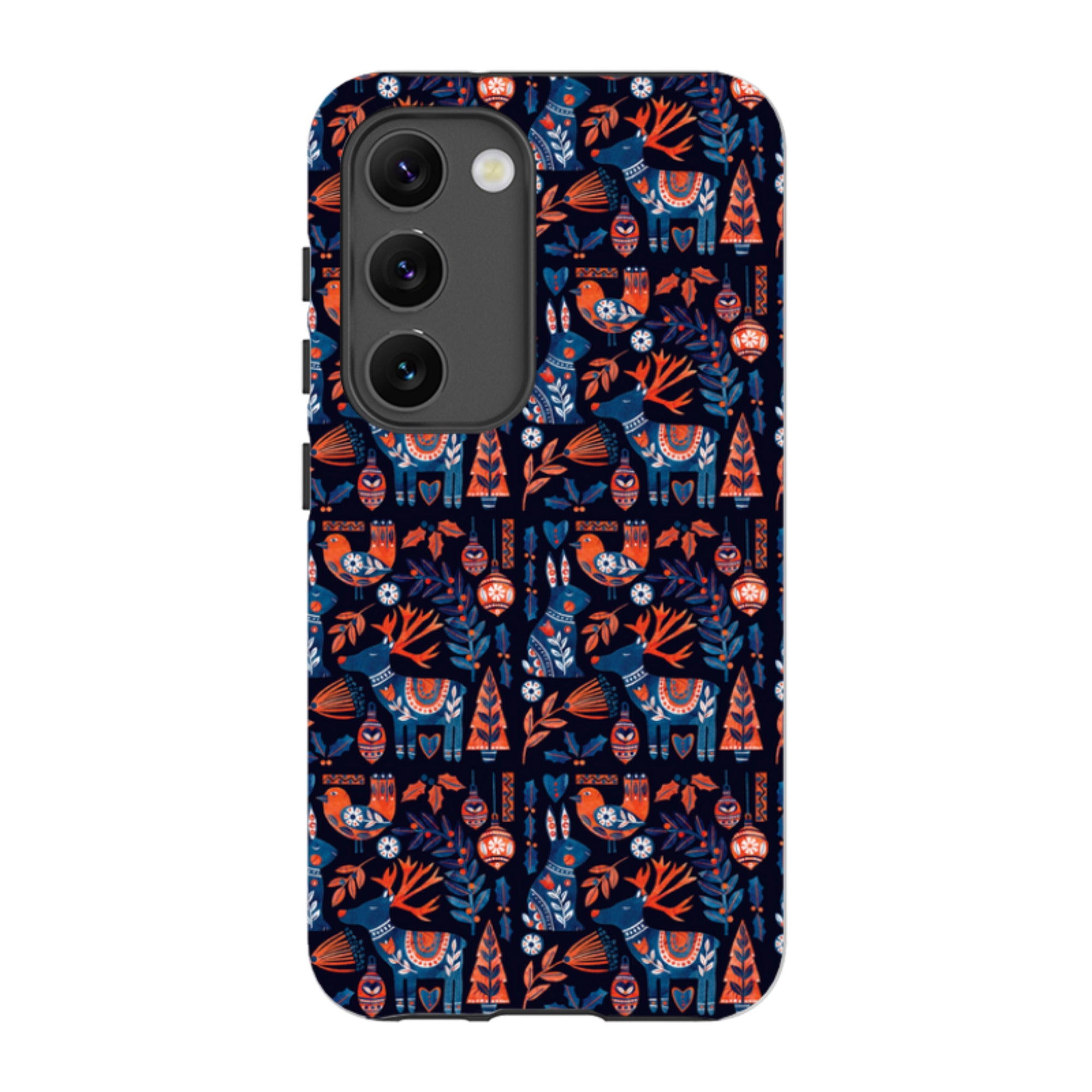 Samsung Tough Case - Scandi Animals Dark By Tracey English