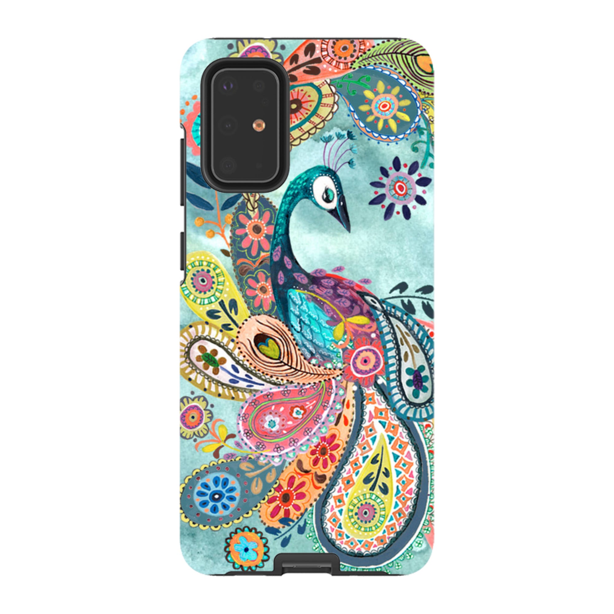 Samsung Tough Case - Peacock Dreams By Caroline Bonne Muller
