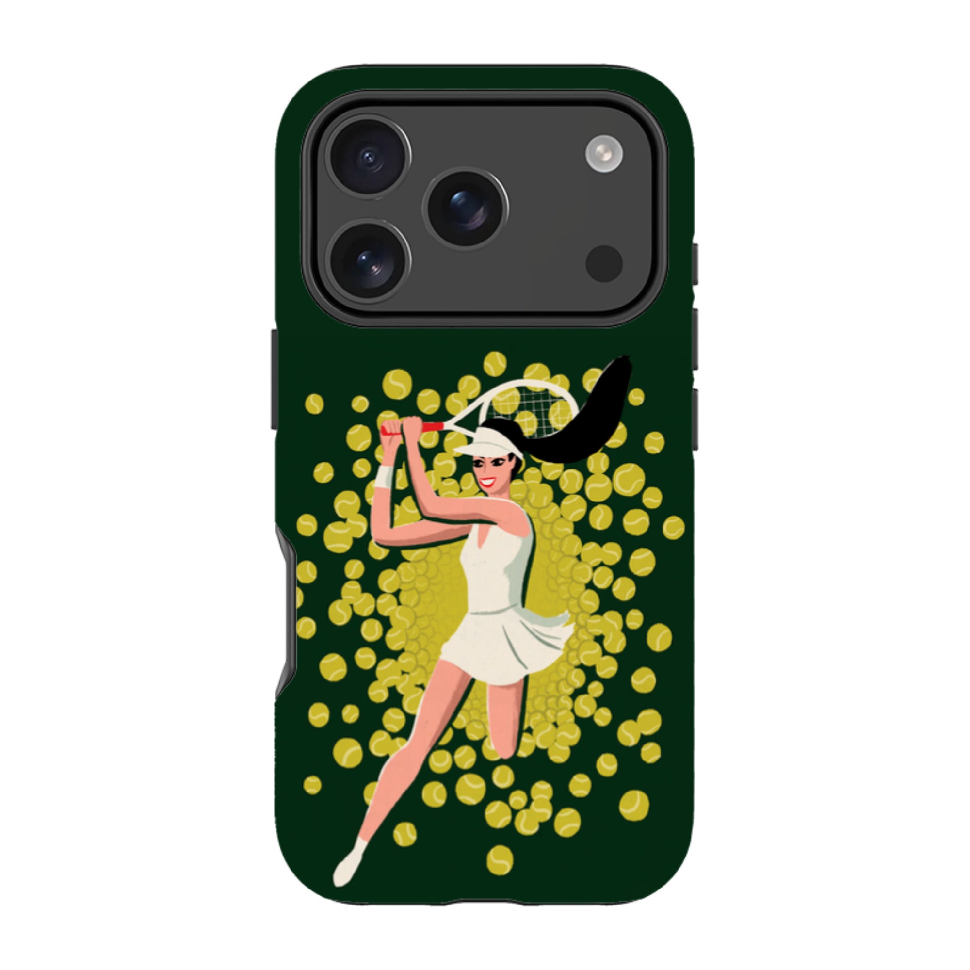 iPhone Tough Case - Tennis Burst