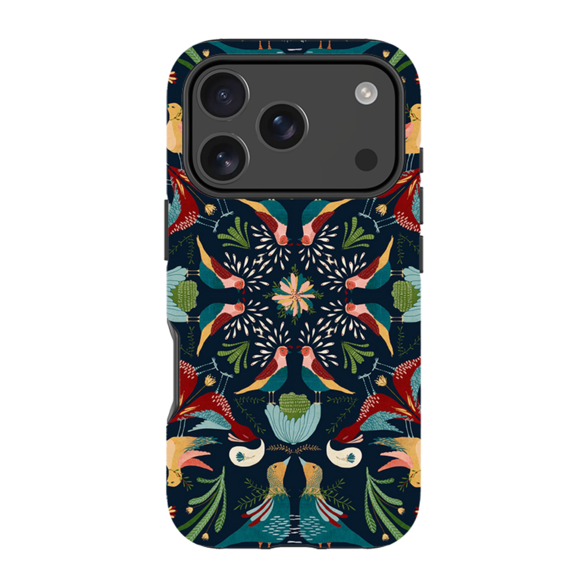 iPhone MagSafe Tough Case - Navy Hanky By Katherine Quinn