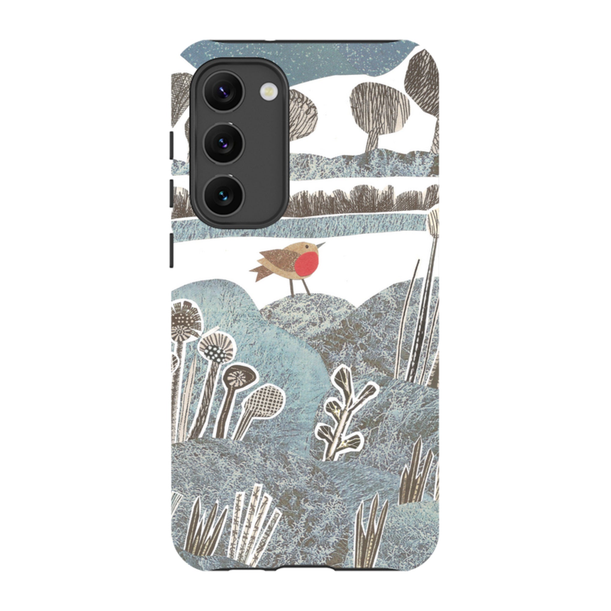 Samsung Tough Case - Frost Robin By Jane Robbins