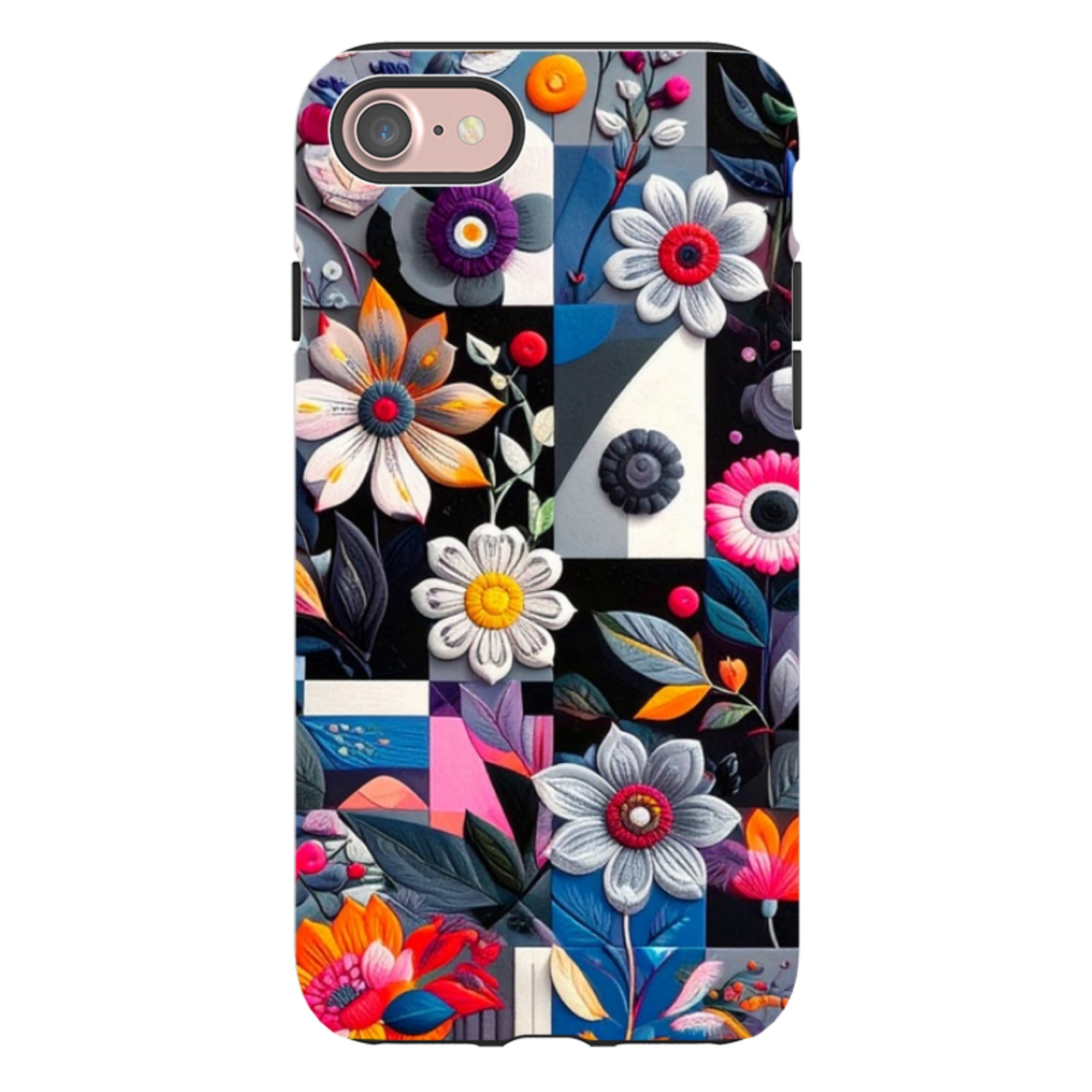 iPhone Tough Case - Summer Petal Garden