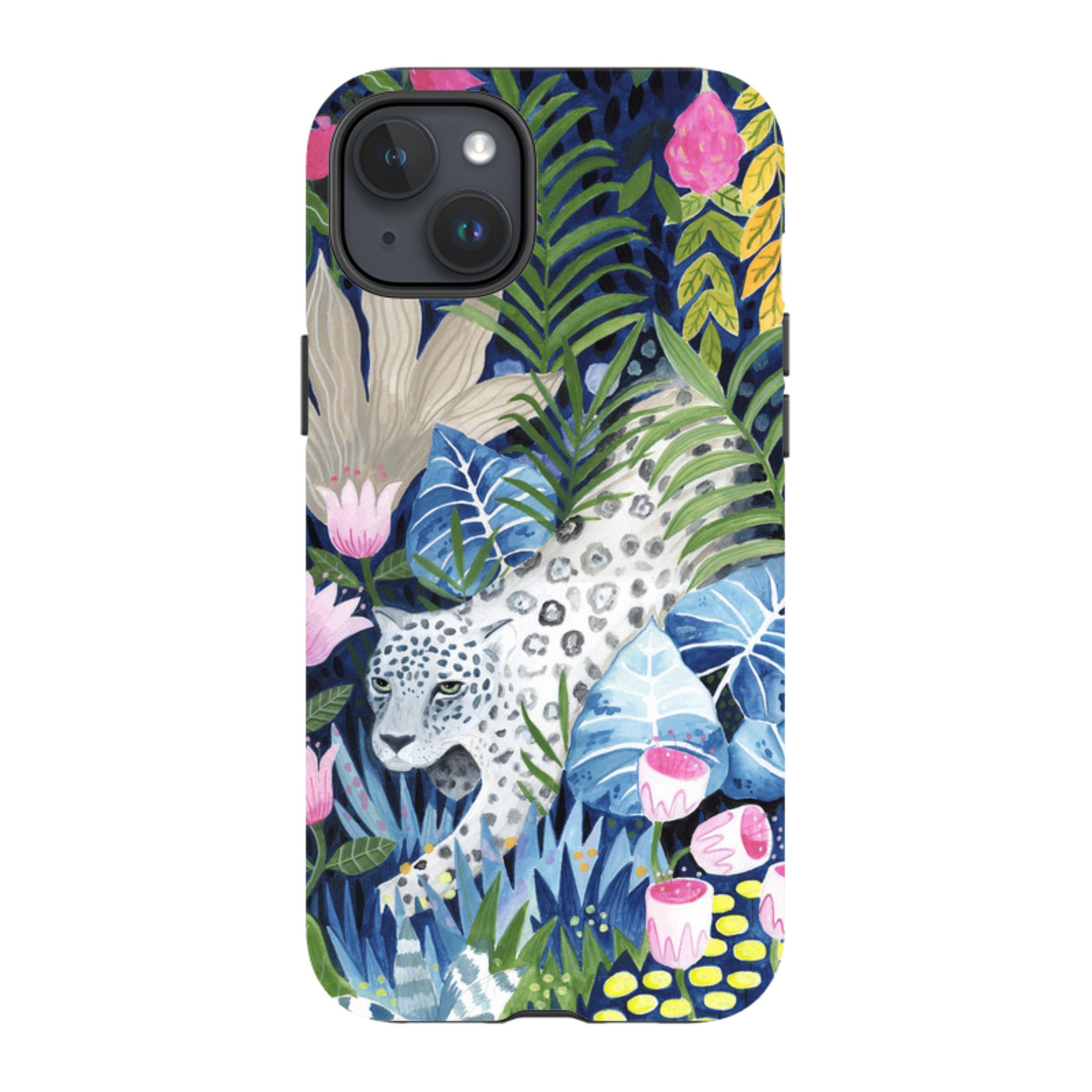 iPhone MagSafe Tough Case - Prowling Leopard By Bex Parkin