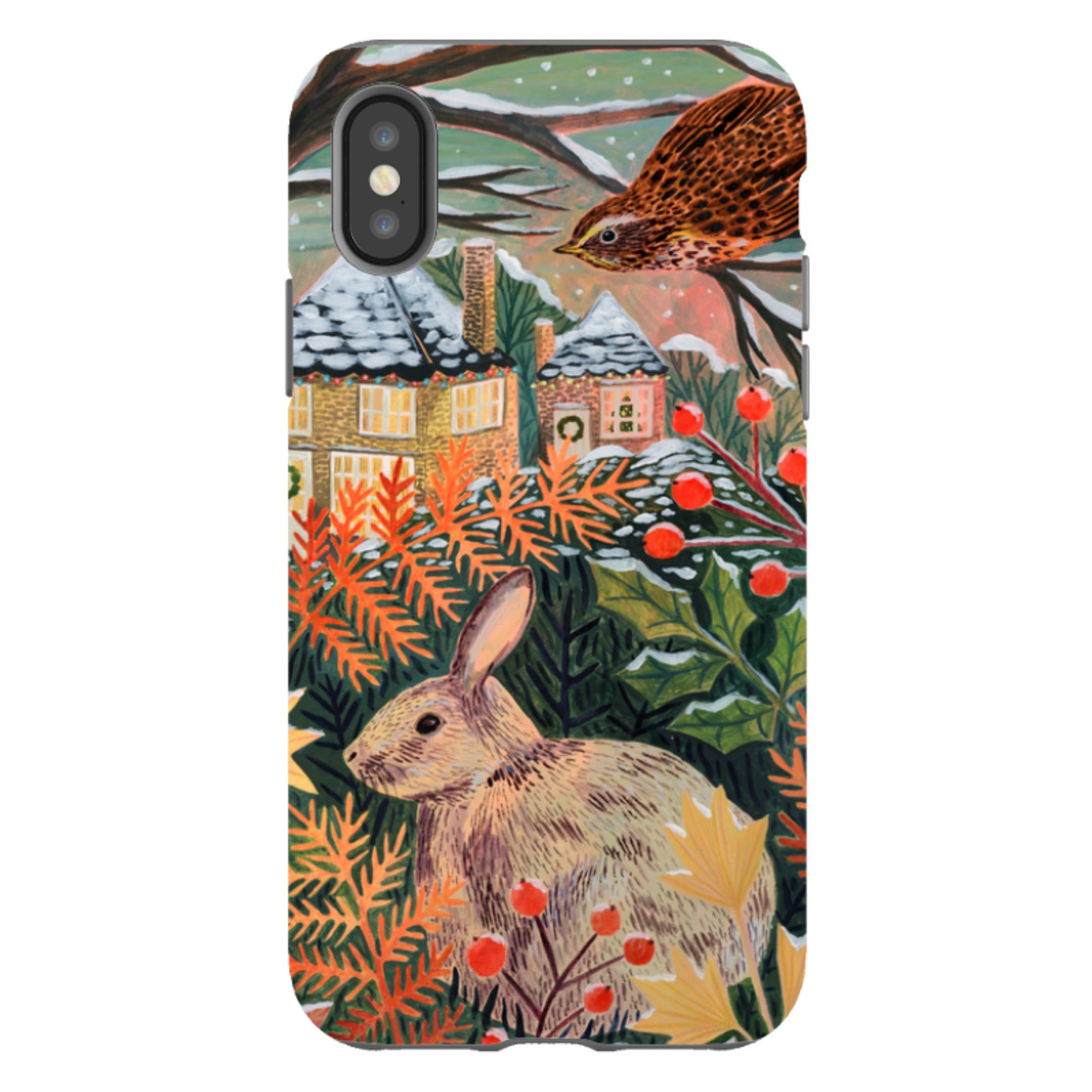 iPhone Tough Case - Rabbit By Lee Foster Wilson