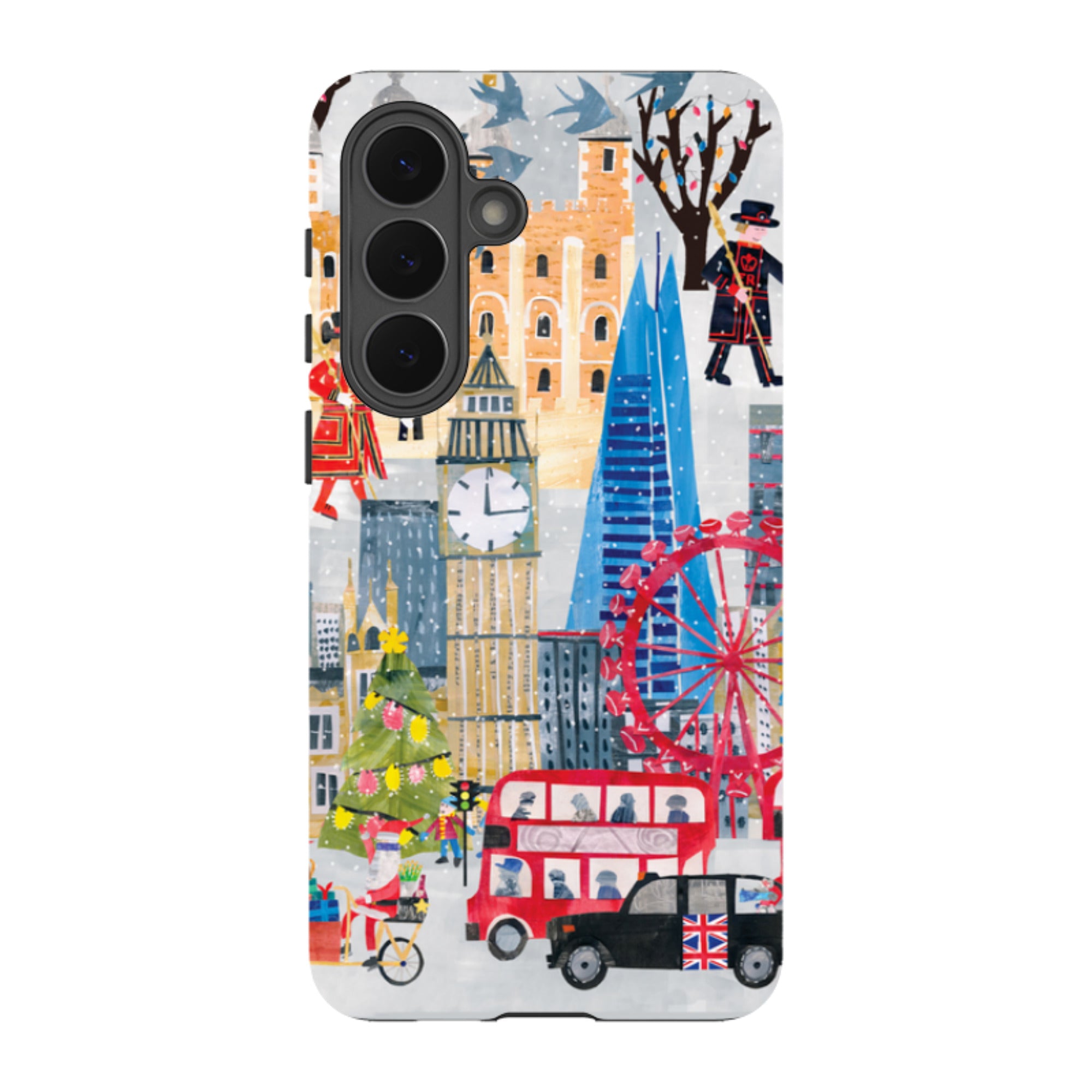Samsung Tough Case - Christmas In London By Tracey English