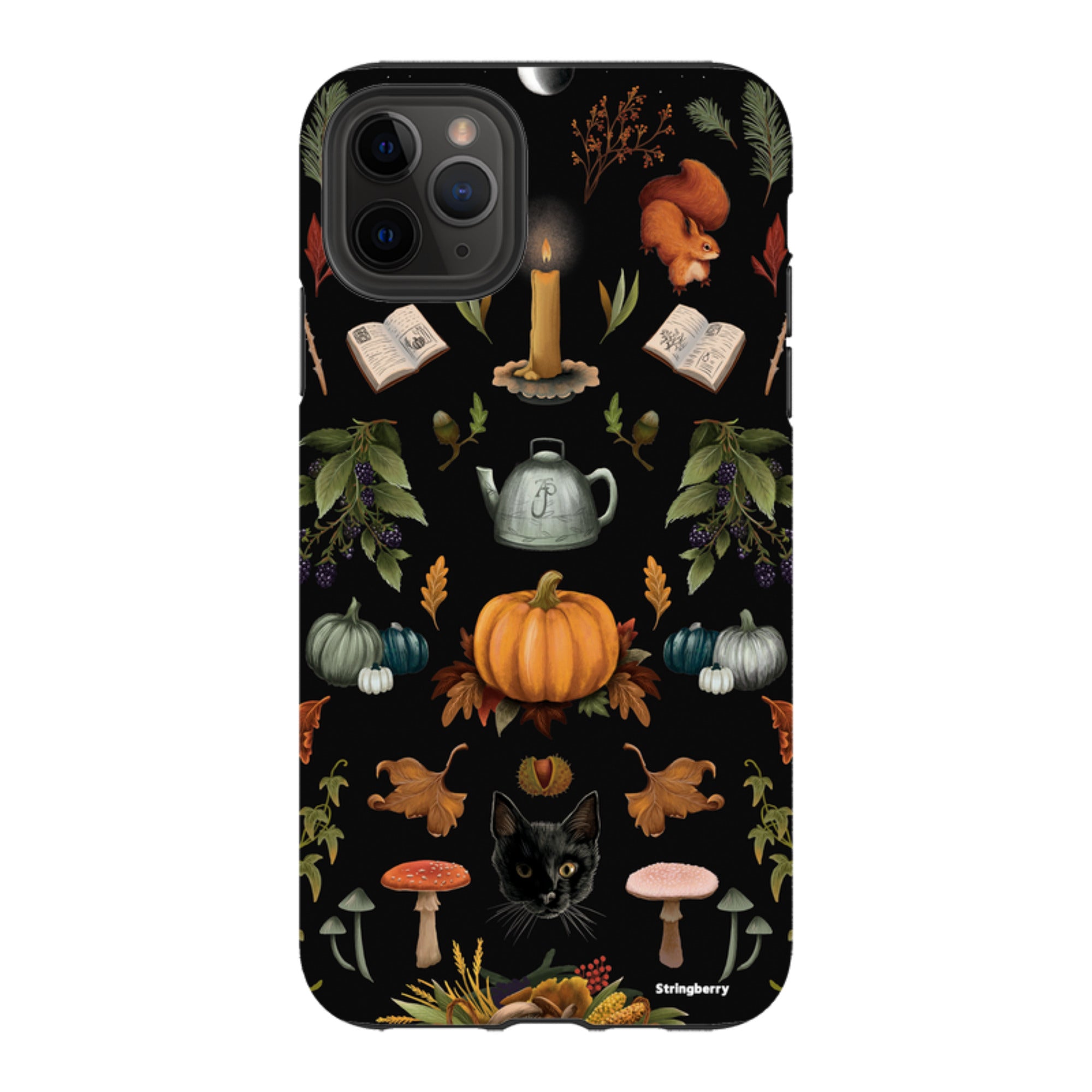 iPhone Tough Case - Autumn Pattern II By Anna Stead
