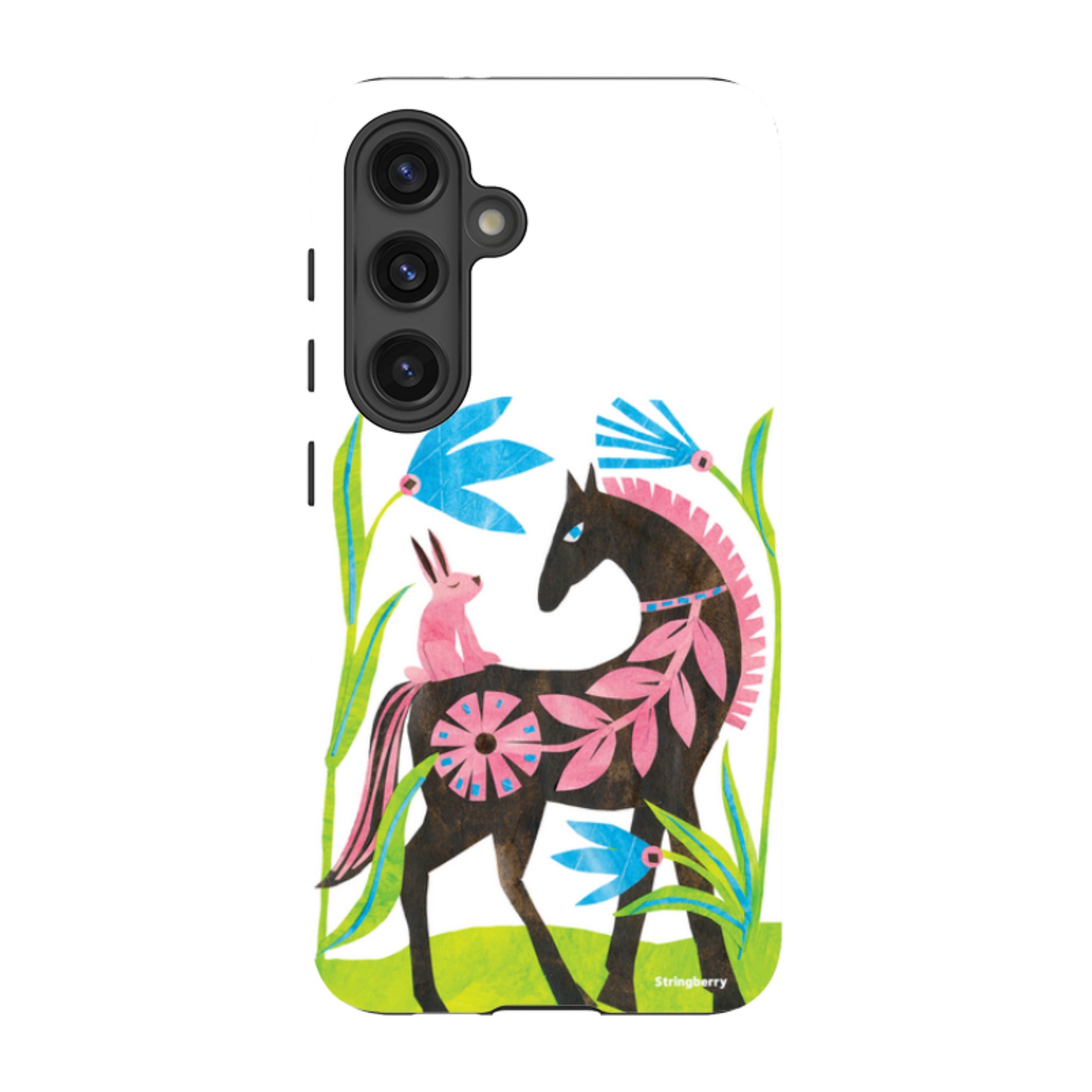Samsung Tough Case - Folk Horse And Bunny By Tracey English