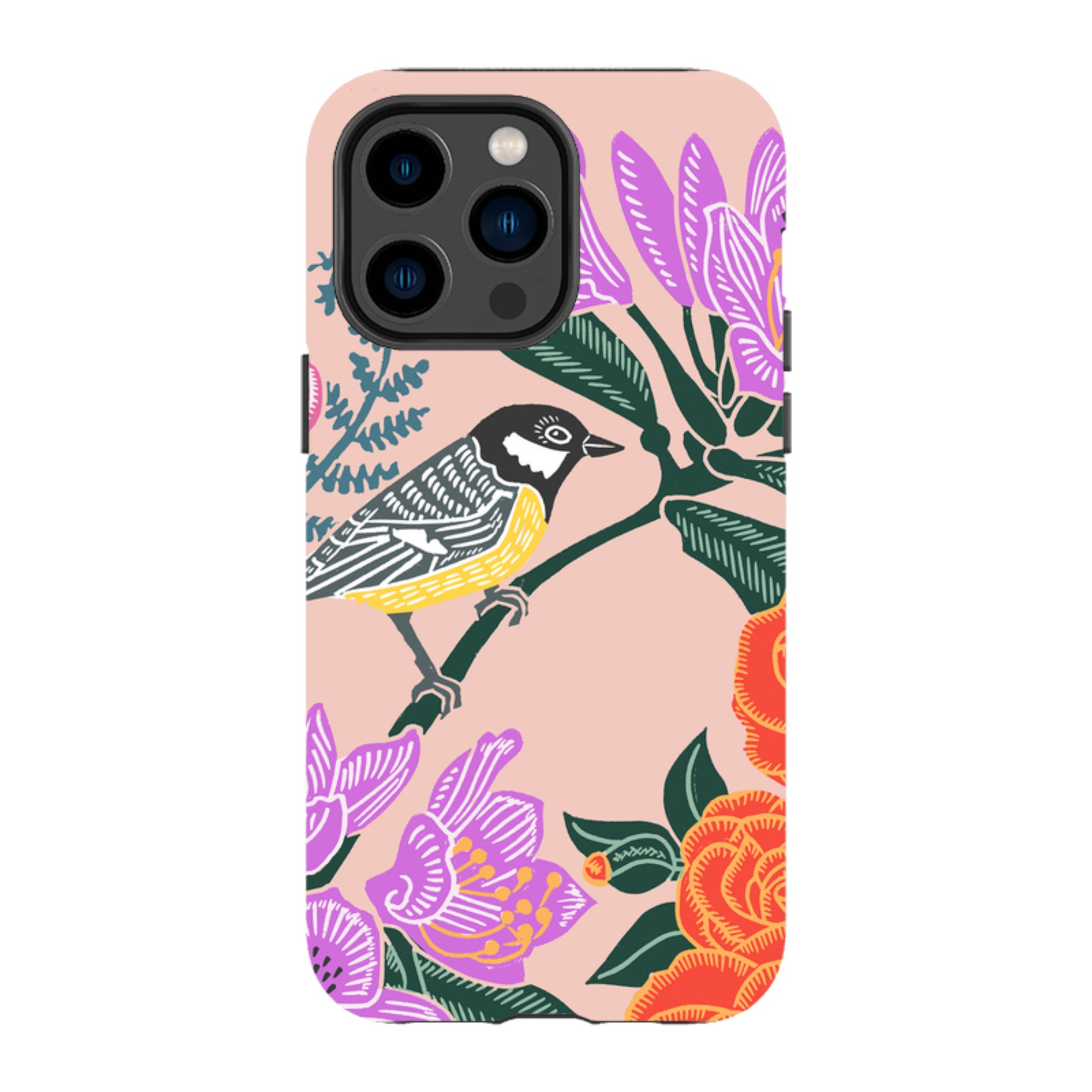iPhone Tough Case - Camelia By Kate Heiss