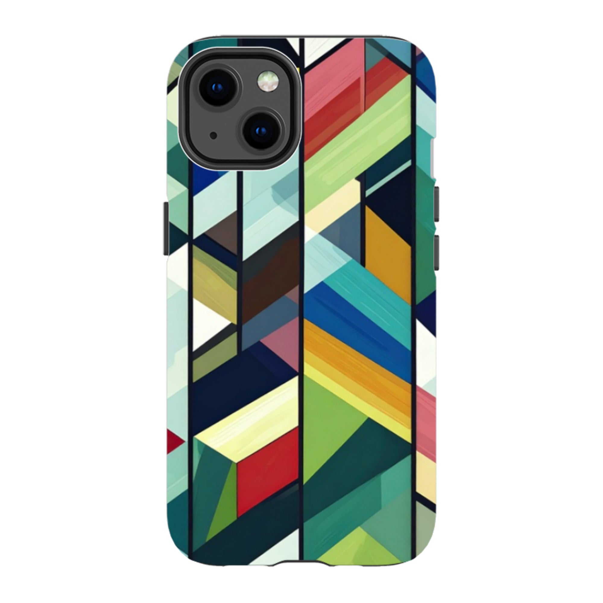 iPhone MagSafe Tough Case - Technicolour Green