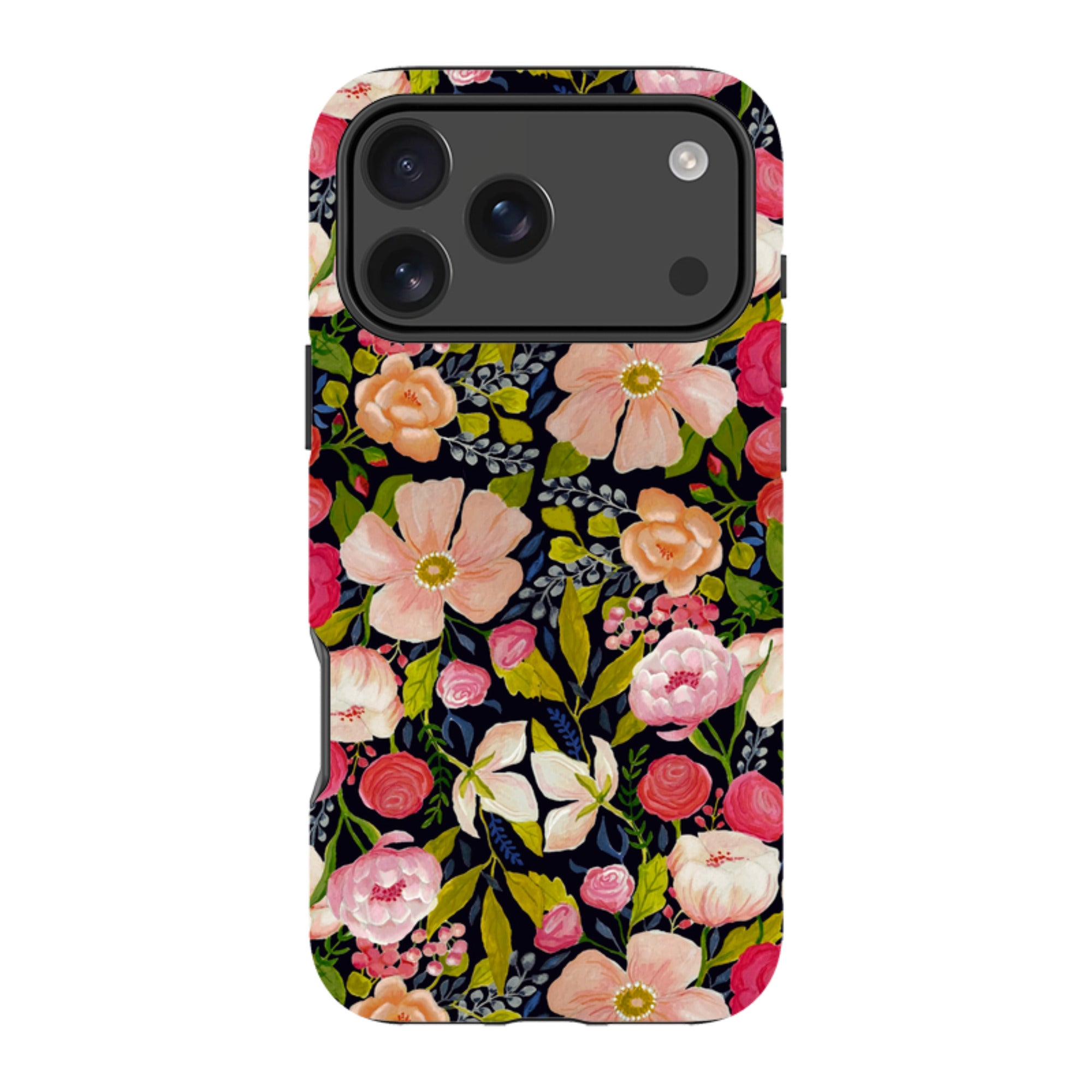 iPhone Tough Case - Vintage Roses By Bex Parkin