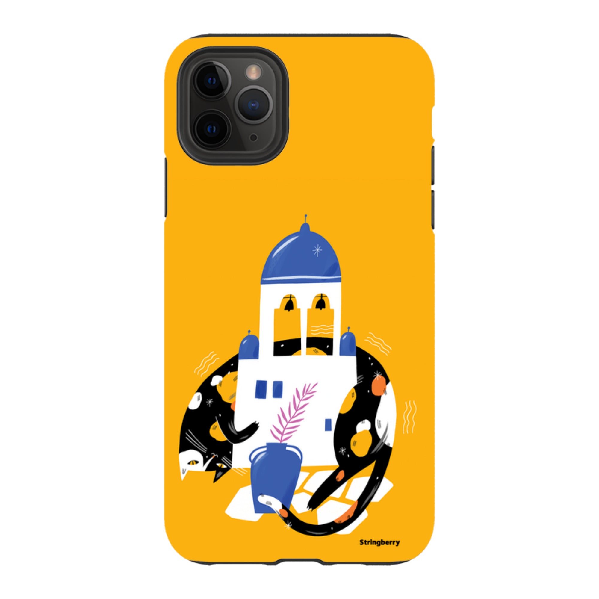 iPhone Tough Case - Calico By Madalina Andronic