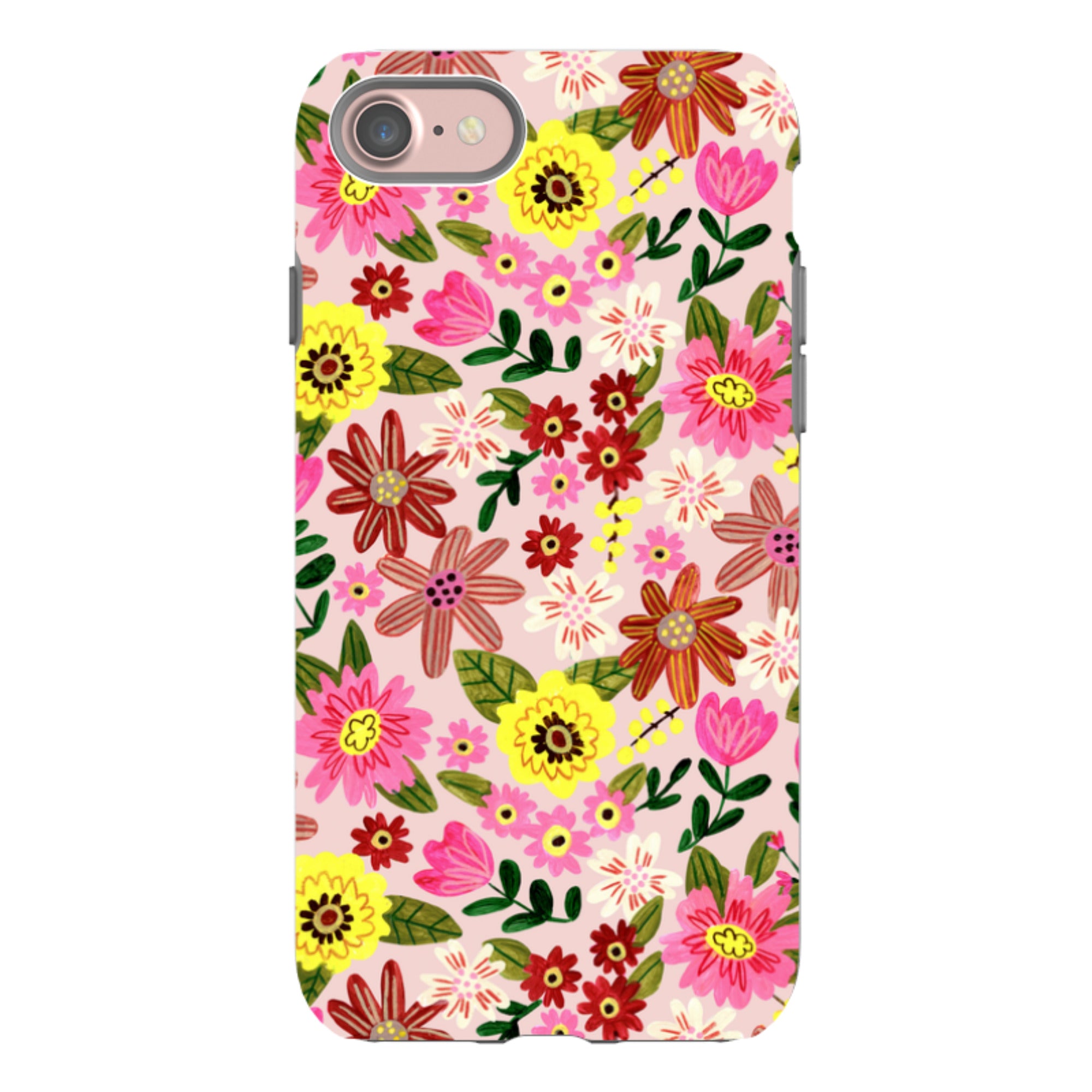 iPhone Tough Case - Spring Floral I By Caroline Bonne Muller