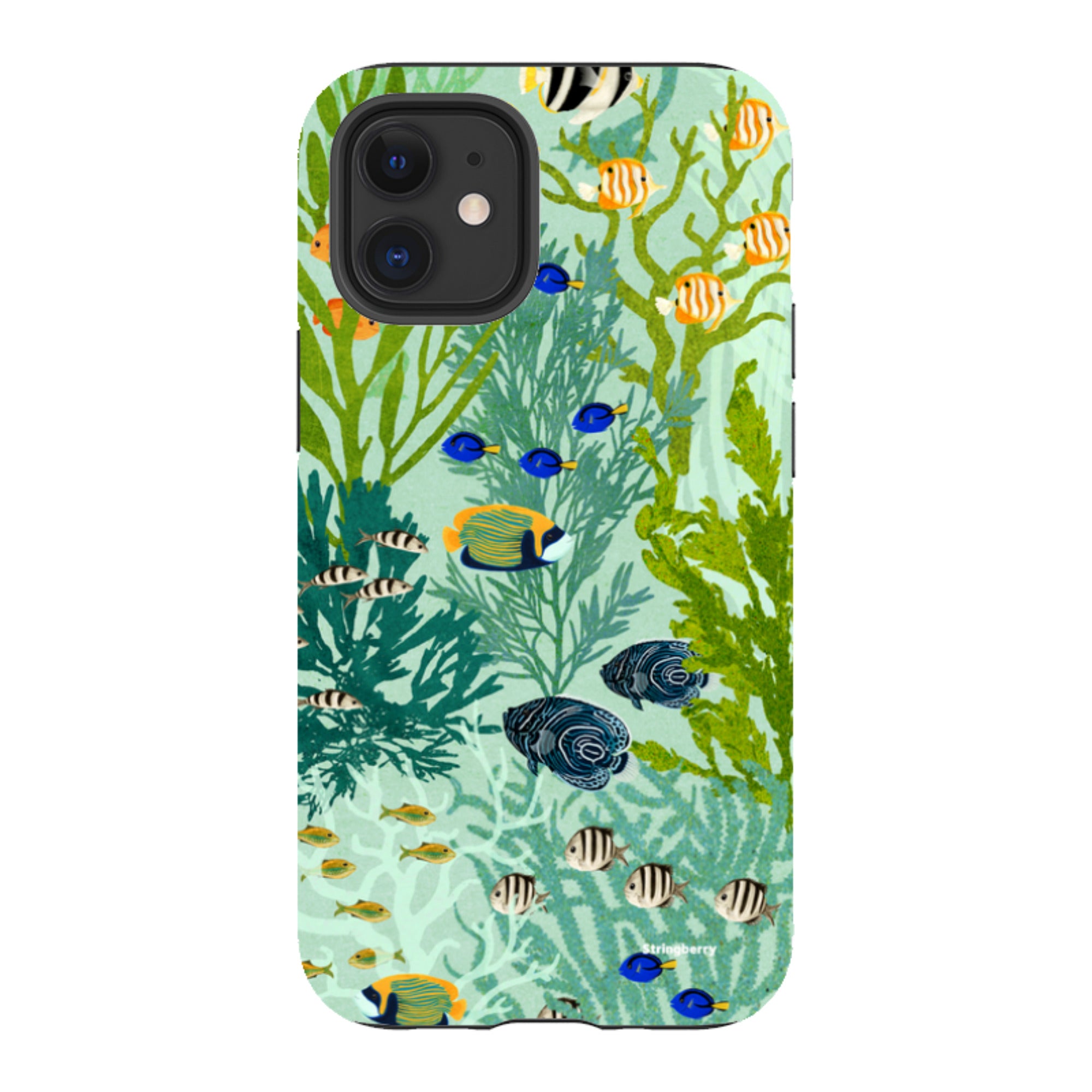 iPhone Tough Case - Coral Forest By Katherine Quinn