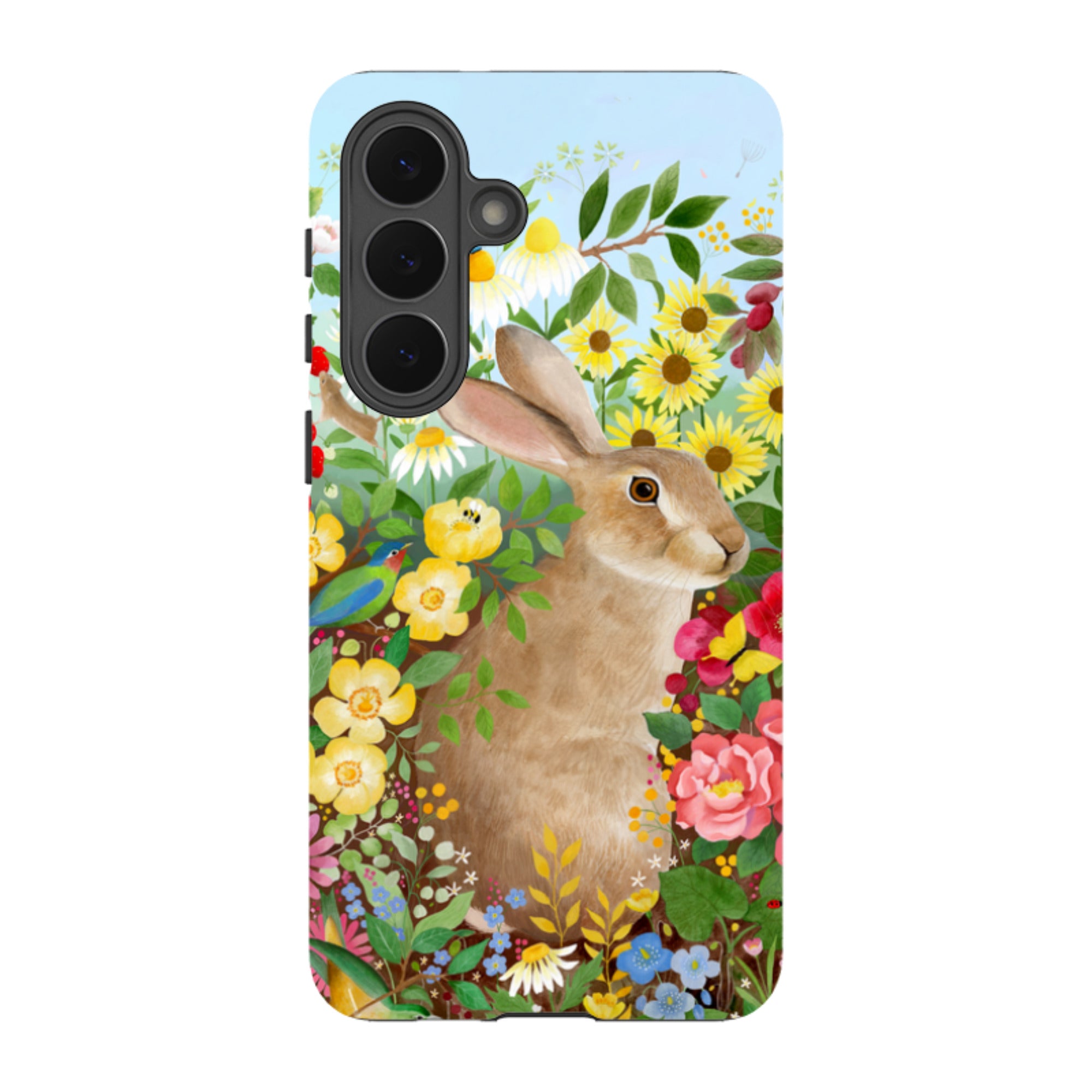 Samsung Tough Case - Rabbit Garden By Bex Parkin