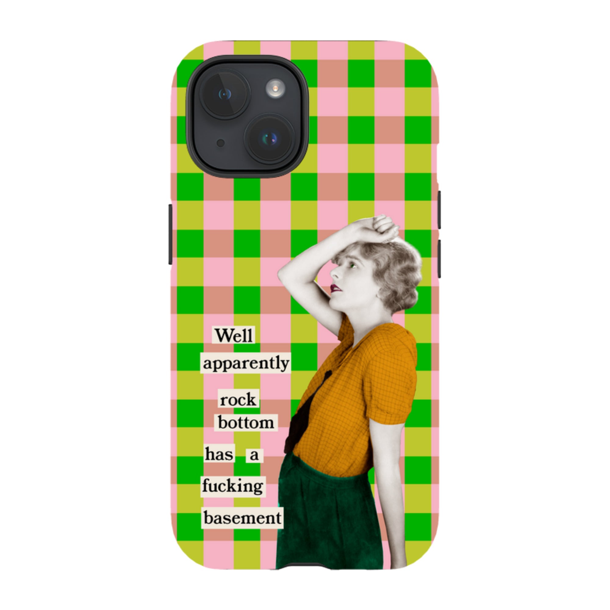 iPhone Tough Case - Rock Bottom By Clare Jordan