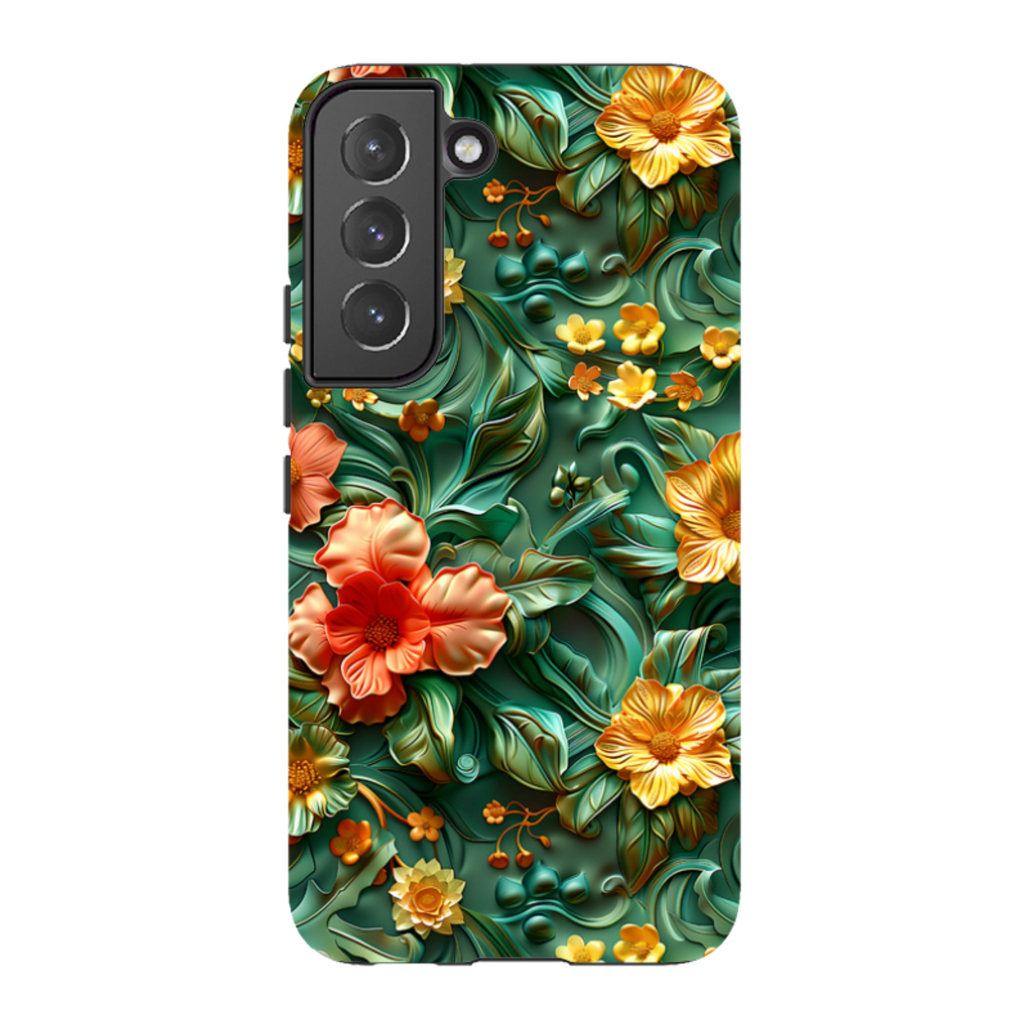 Samsung Tough Case - Jade Floral