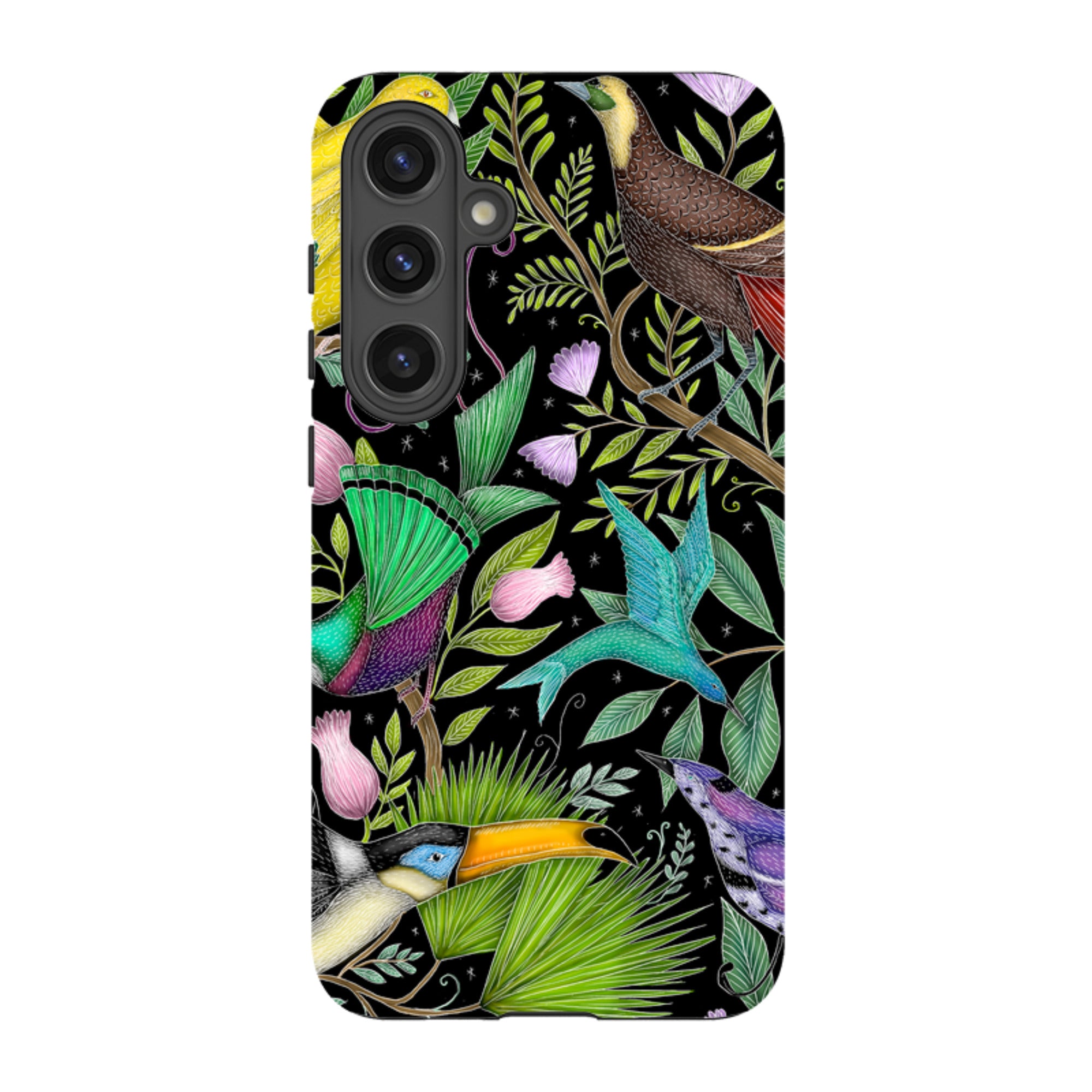Samsung Tough Case - Exotic Birds By Catherine Rowe