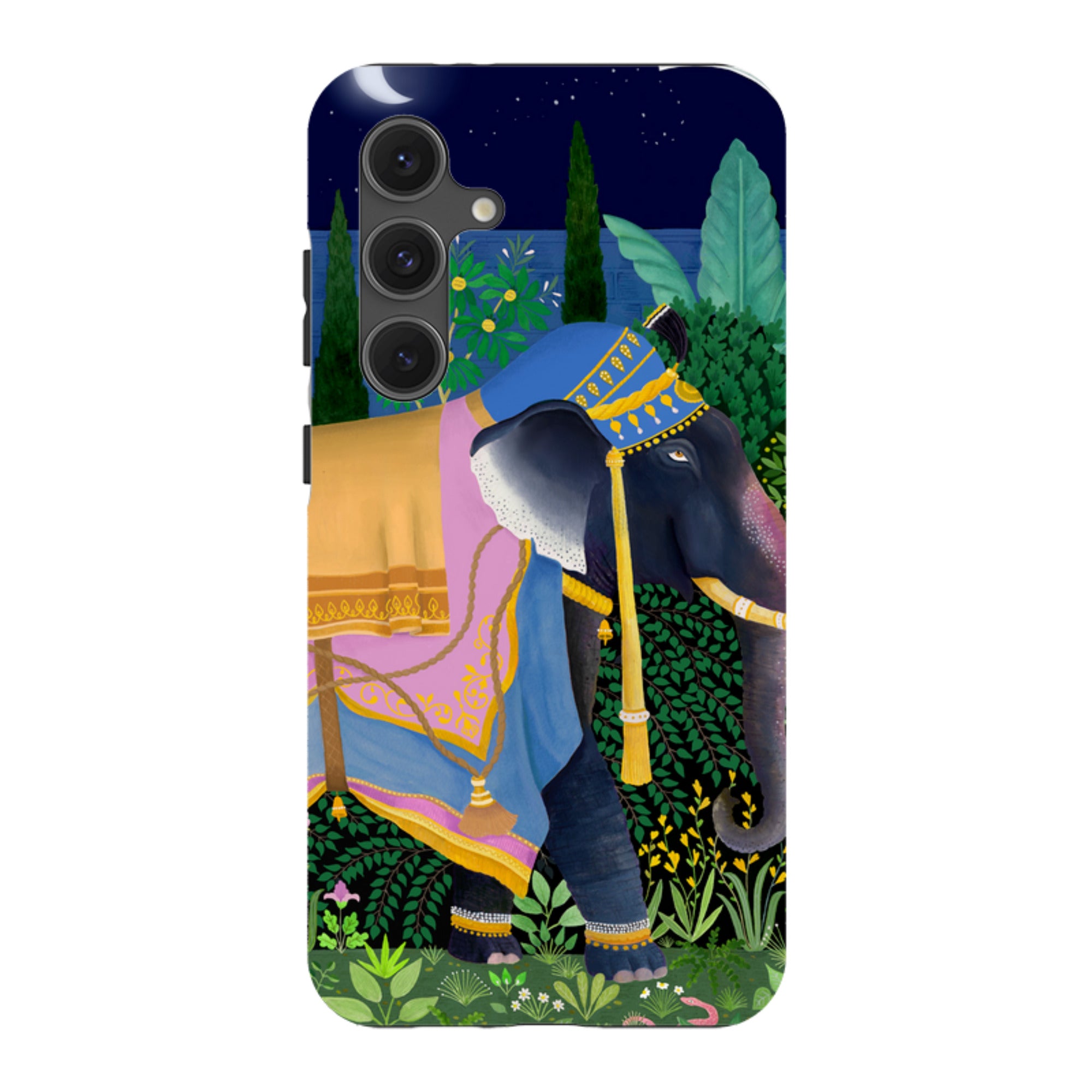 Samsung Tough Case - Indian Elephant By Bex Parkin