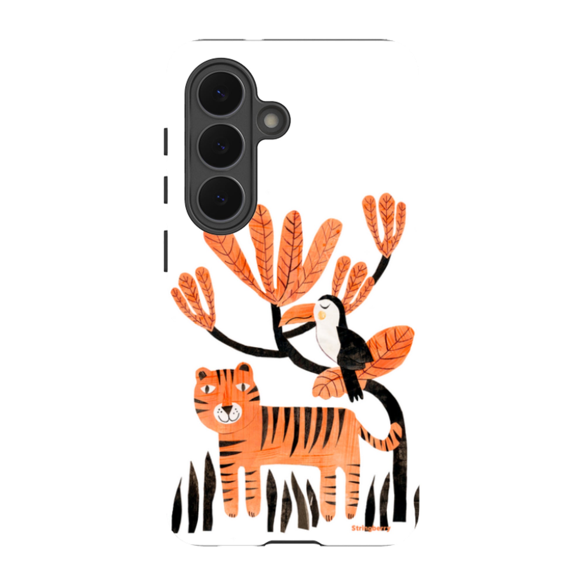 Samsung Tough Case - Tiger And Toucan By Tracey English